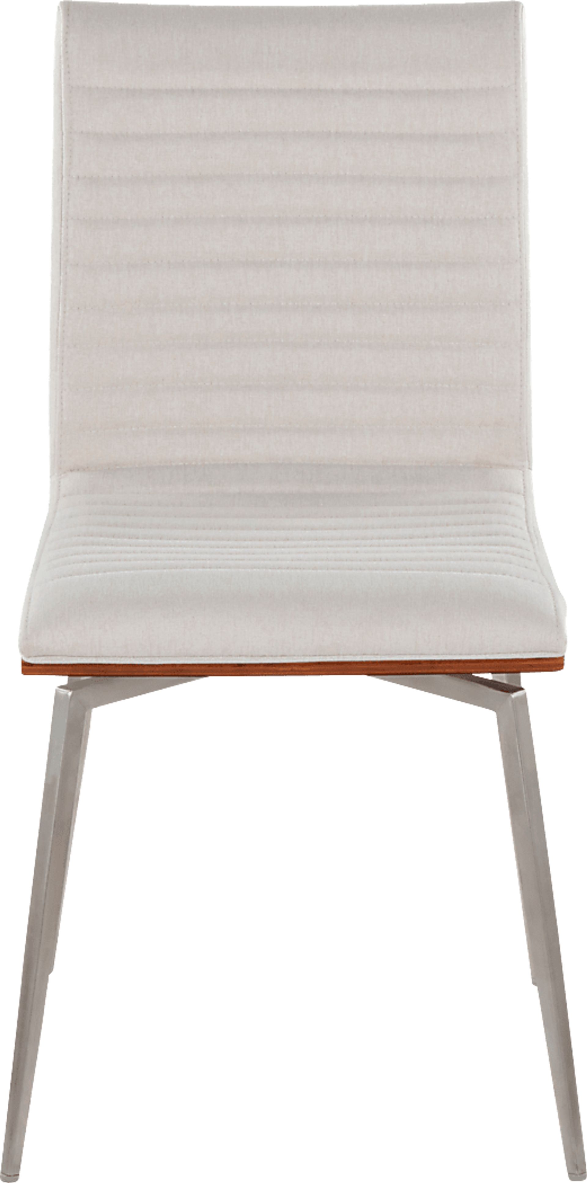 Burnsfield Cream Swivel Side Chair, Set of 2 - Image 8