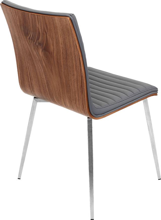 Burnsfield Gray Swivel Side Chair, Set of 2 - Thumbnail - Image 5