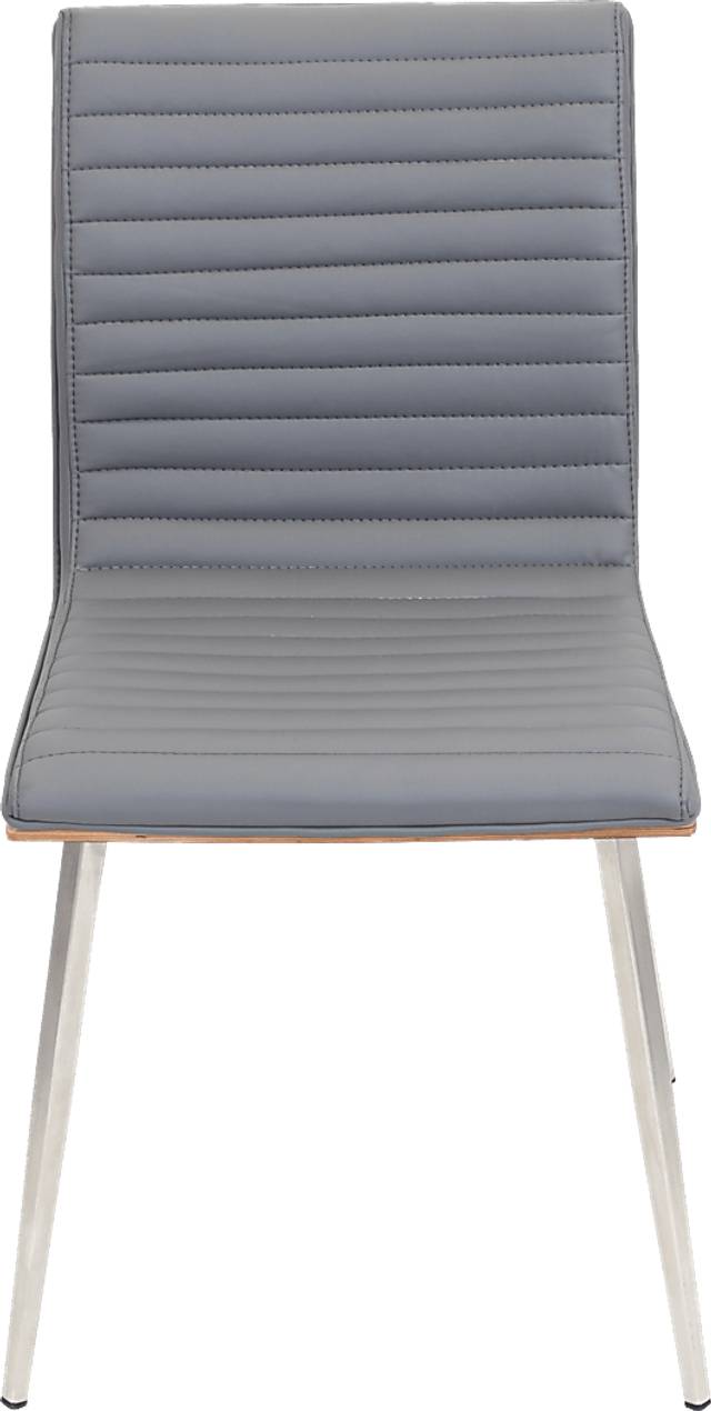 Burnsfield Gray Swivel Side Chair, Set of 2 - Thumbnail - Image 7