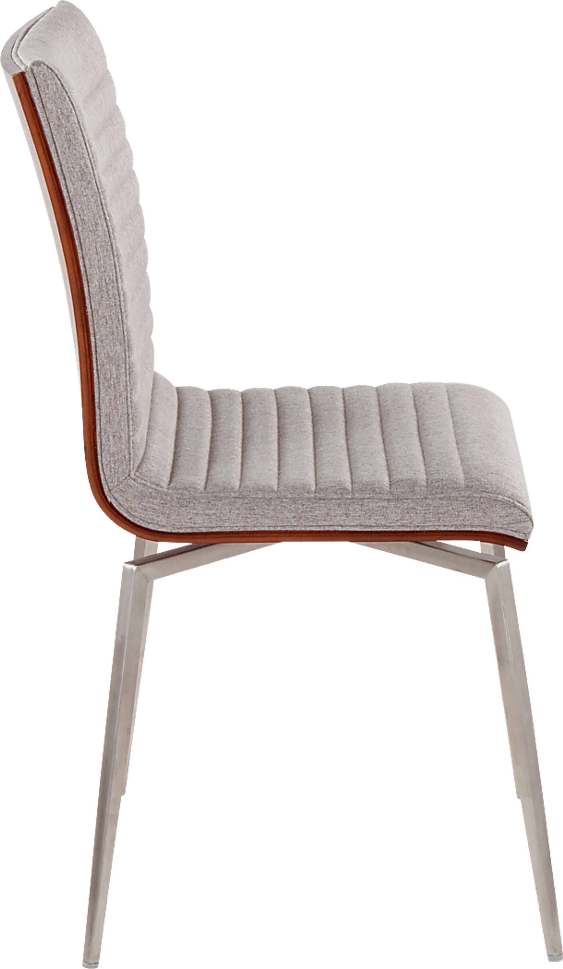 Burnsfield Light Gray Swivel Side Chair, Set of 2 - Image 5