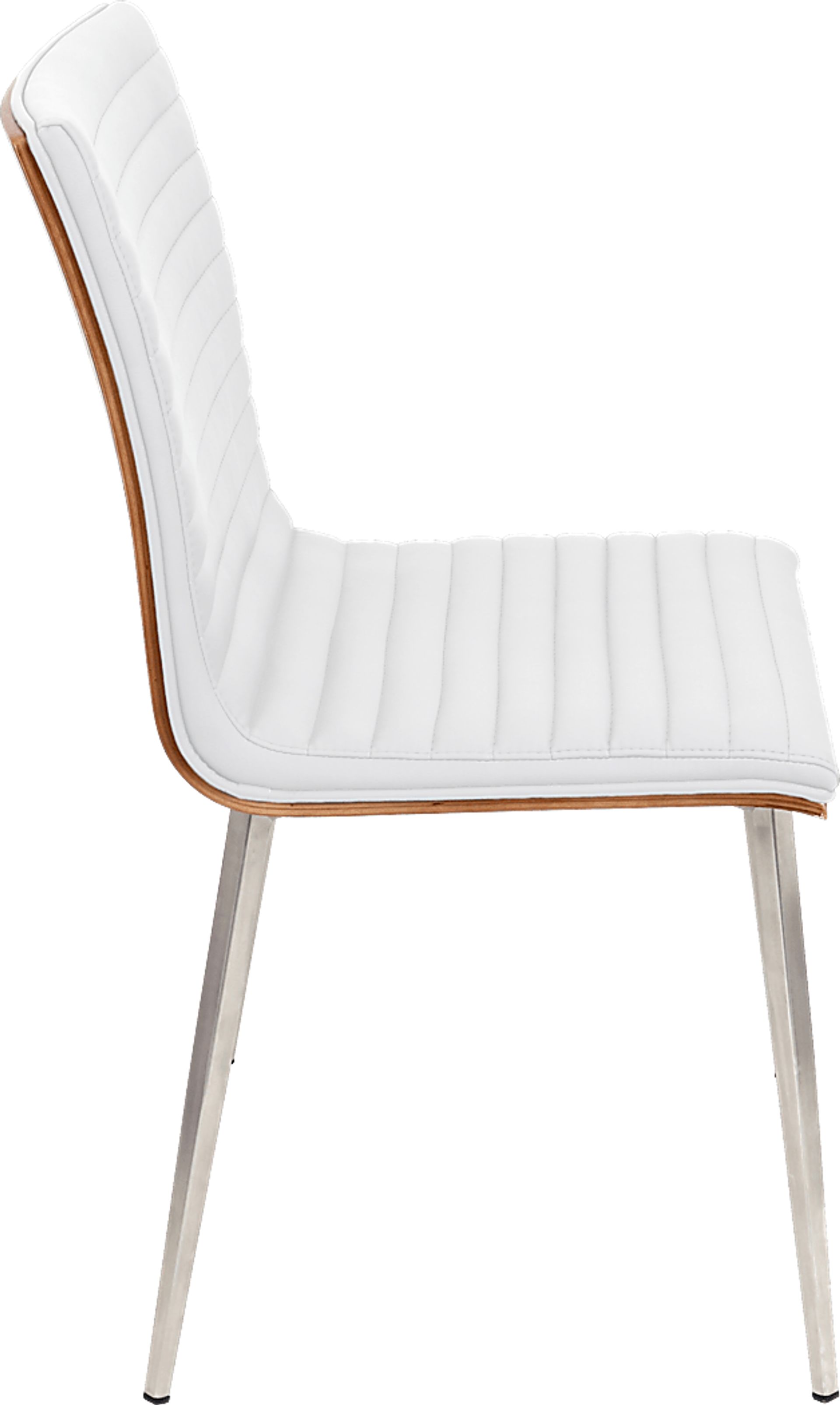 Burnsfield White Swivel Side Chair, Set of 2 - Image 4