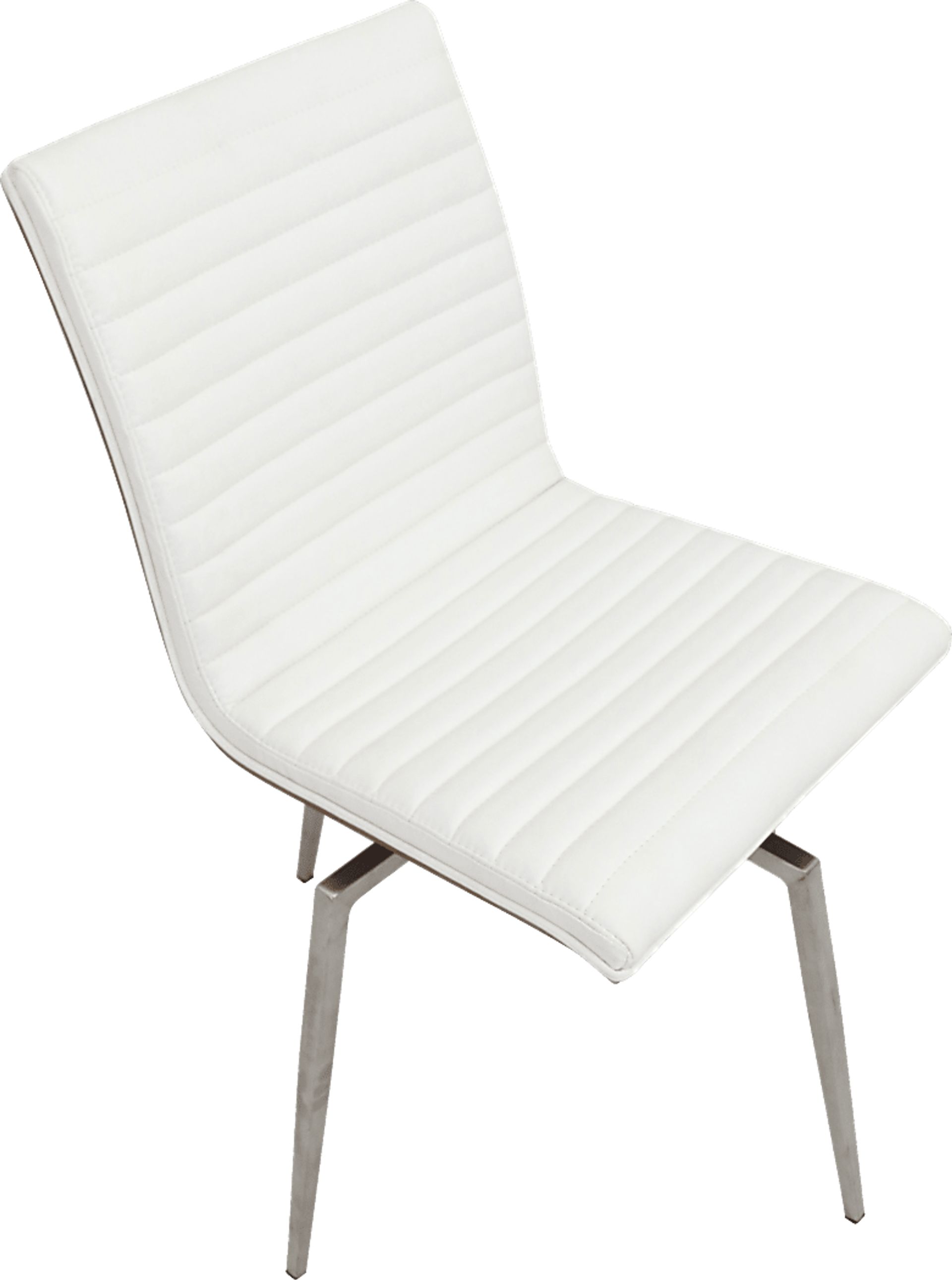 Burnsfield White Swivel Side Chair, Set of 2 - Image 8