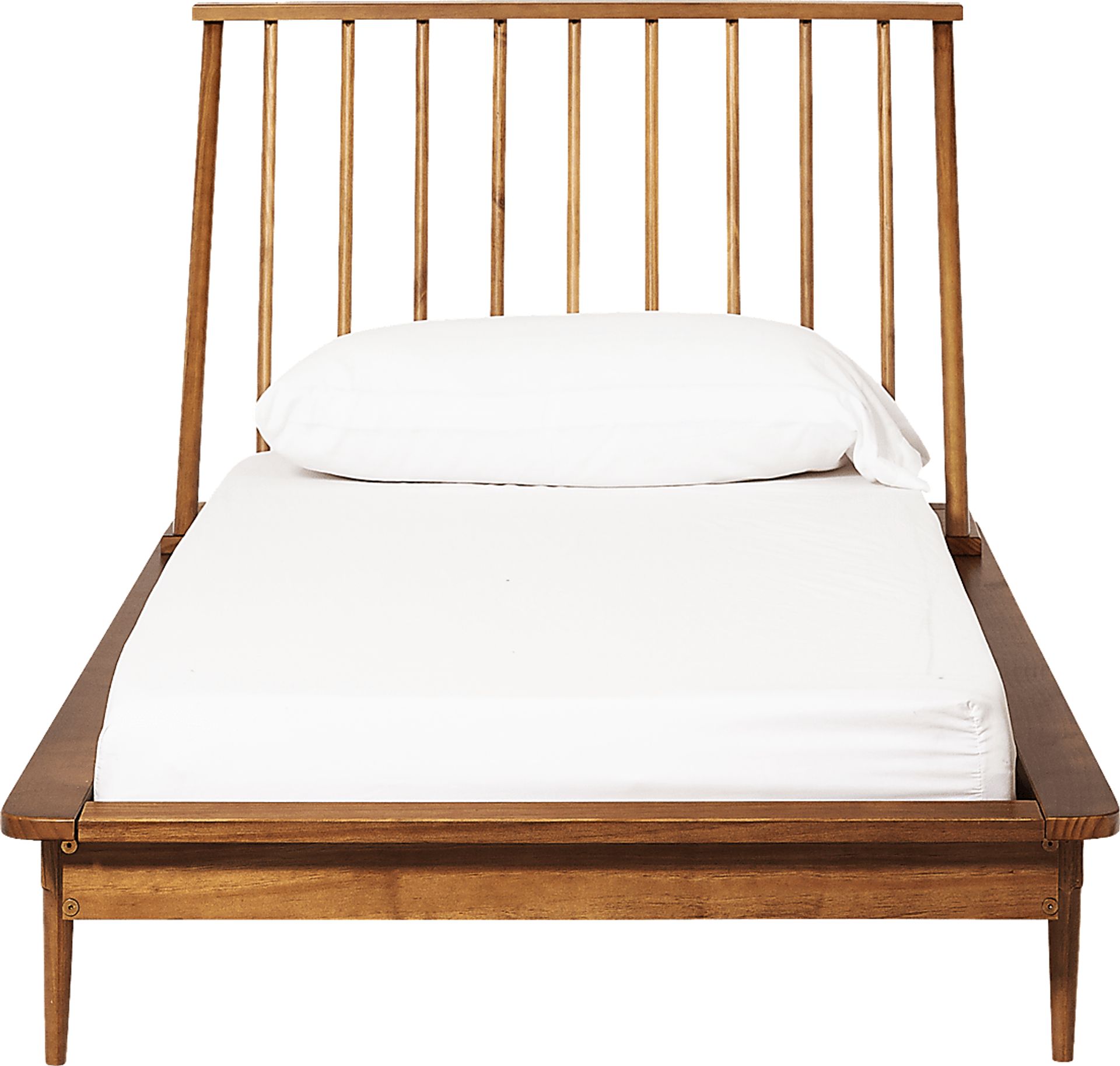 Burnsley Brown Twin Bed - Image 2