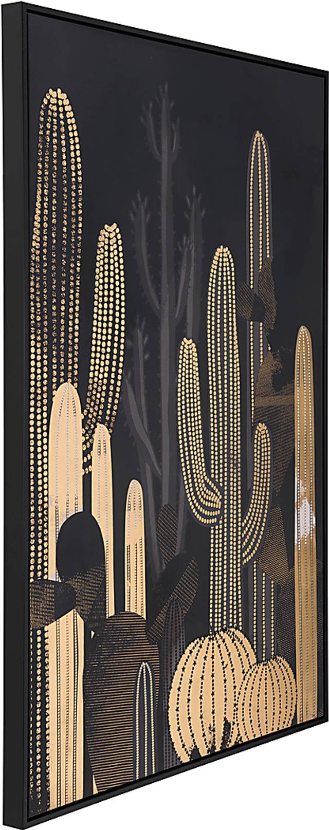 Burnston Black Wall Art - Thumbnail - Image 2
