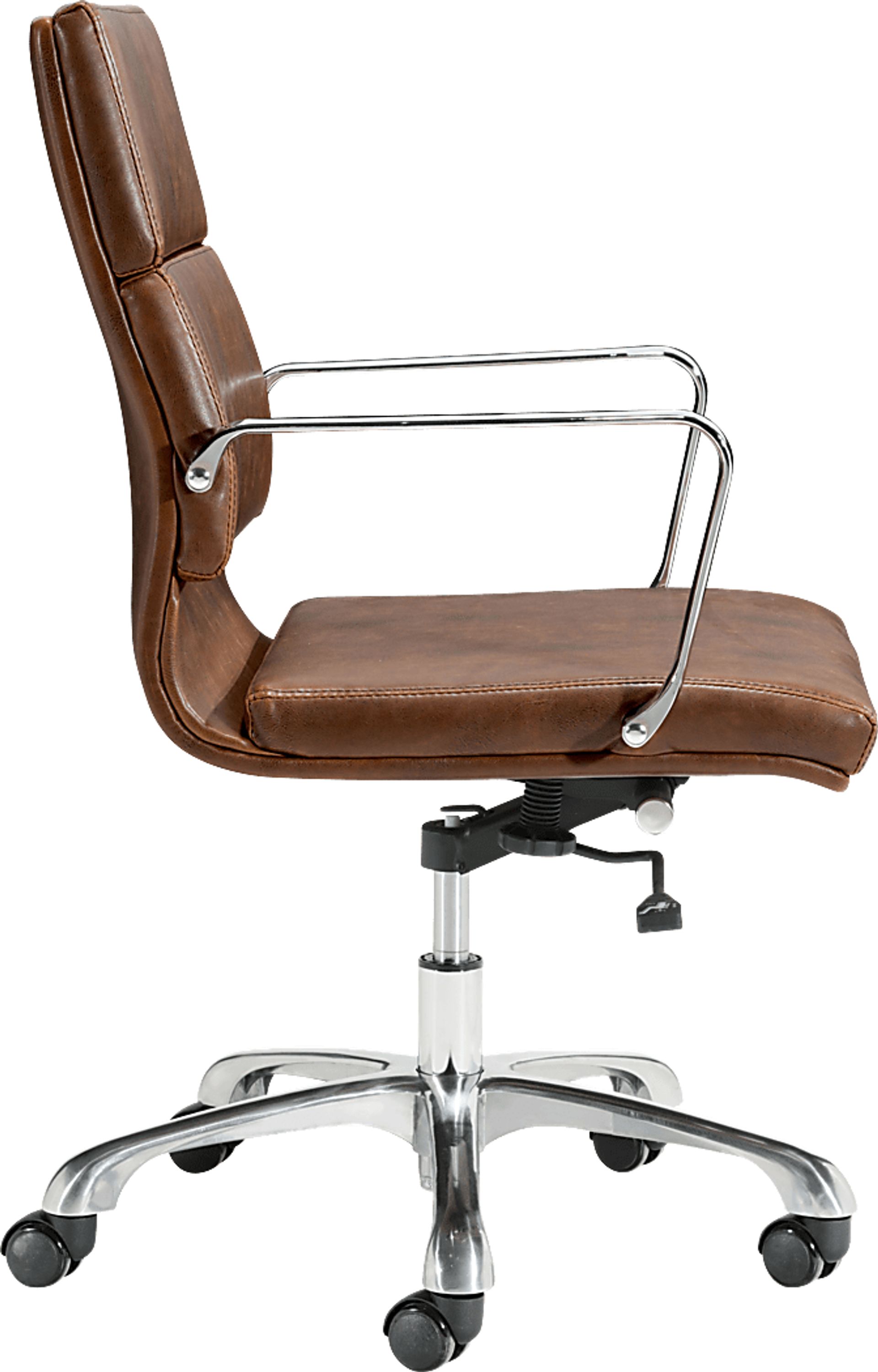 Burnty Brown Office Chair - Image 2