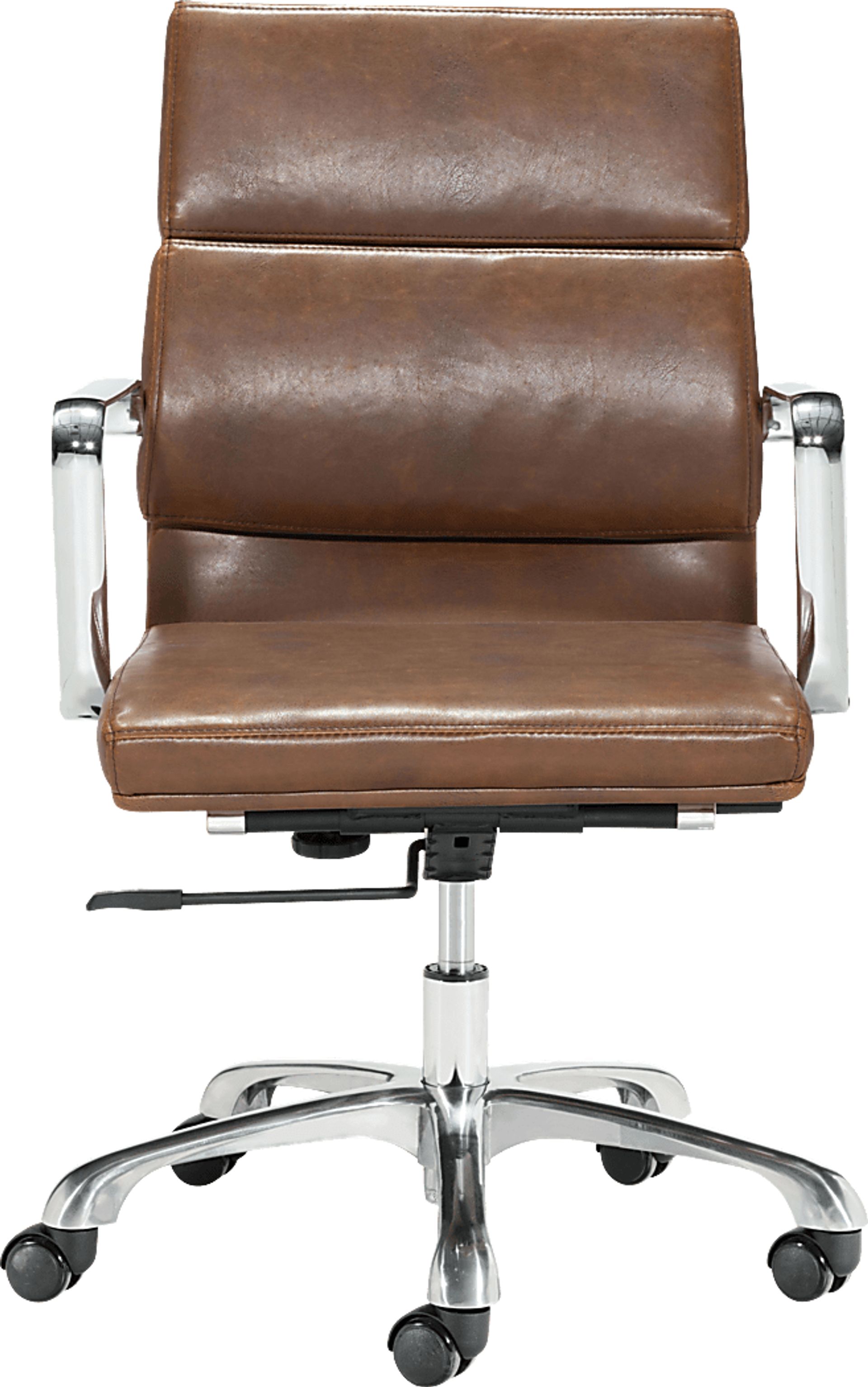 Burnty Brown Office Chair - Image 3