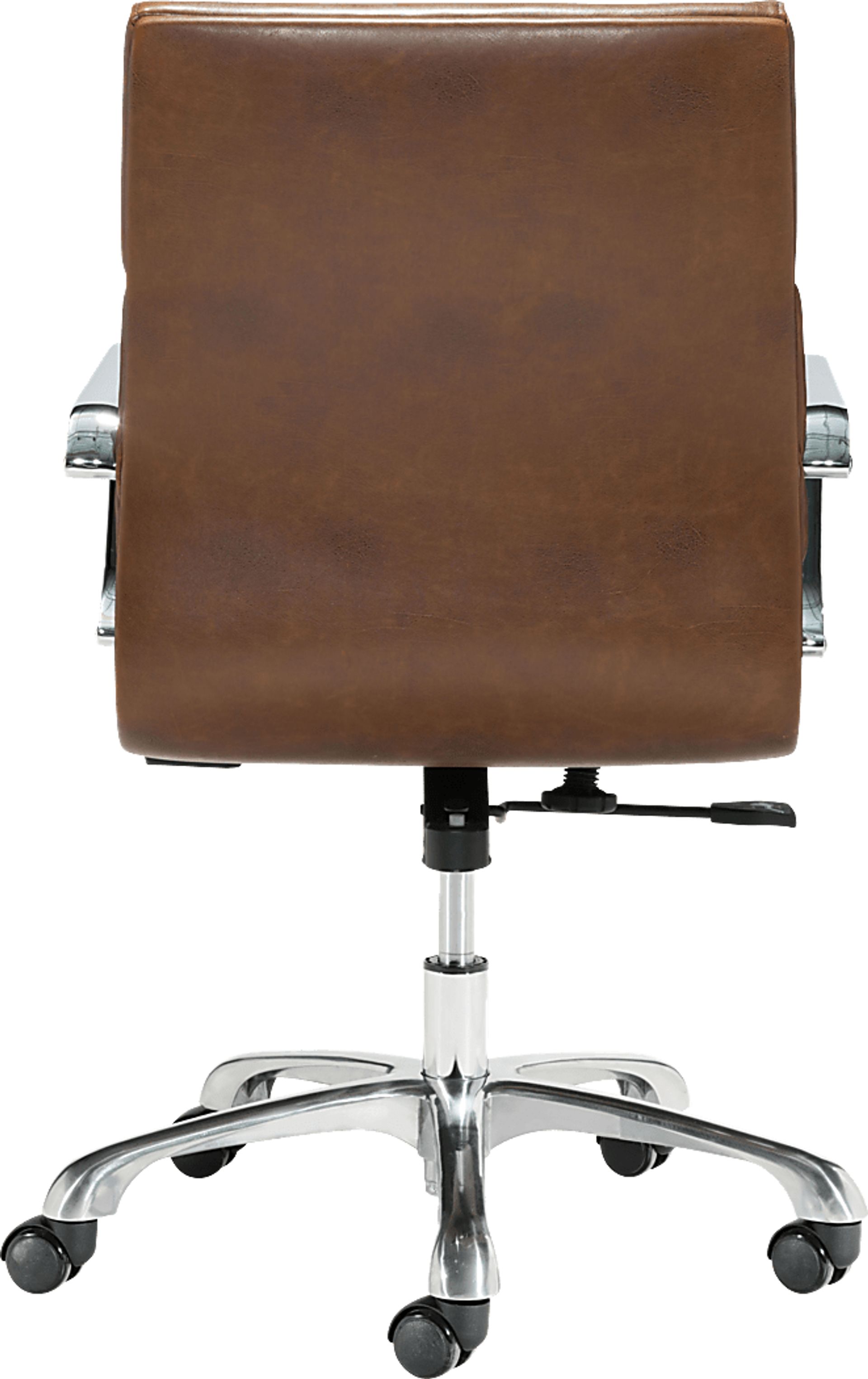Burnty Brown Office Chair - Image 4