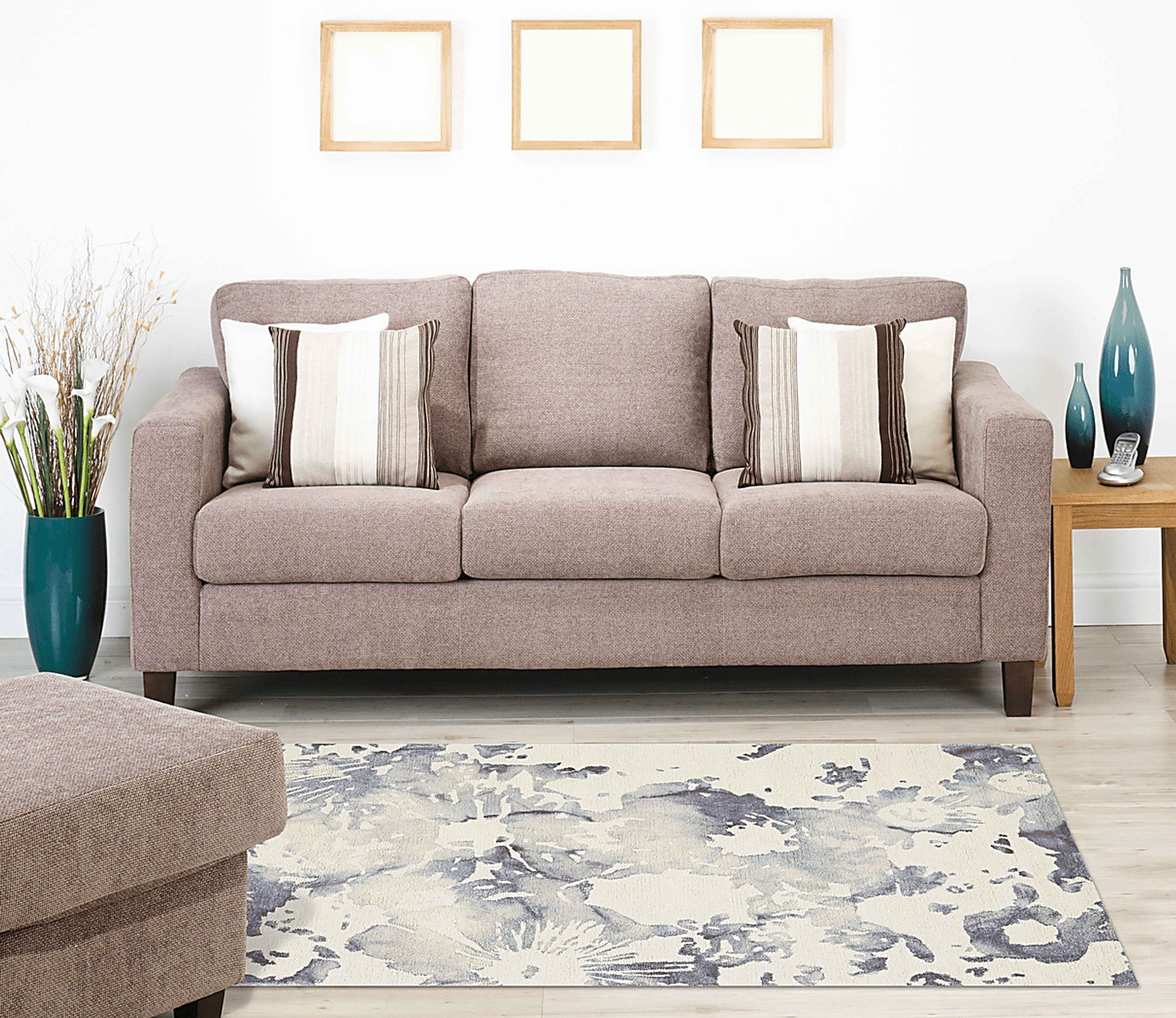 Burr Gray 5' x 8' Rug - Image 2