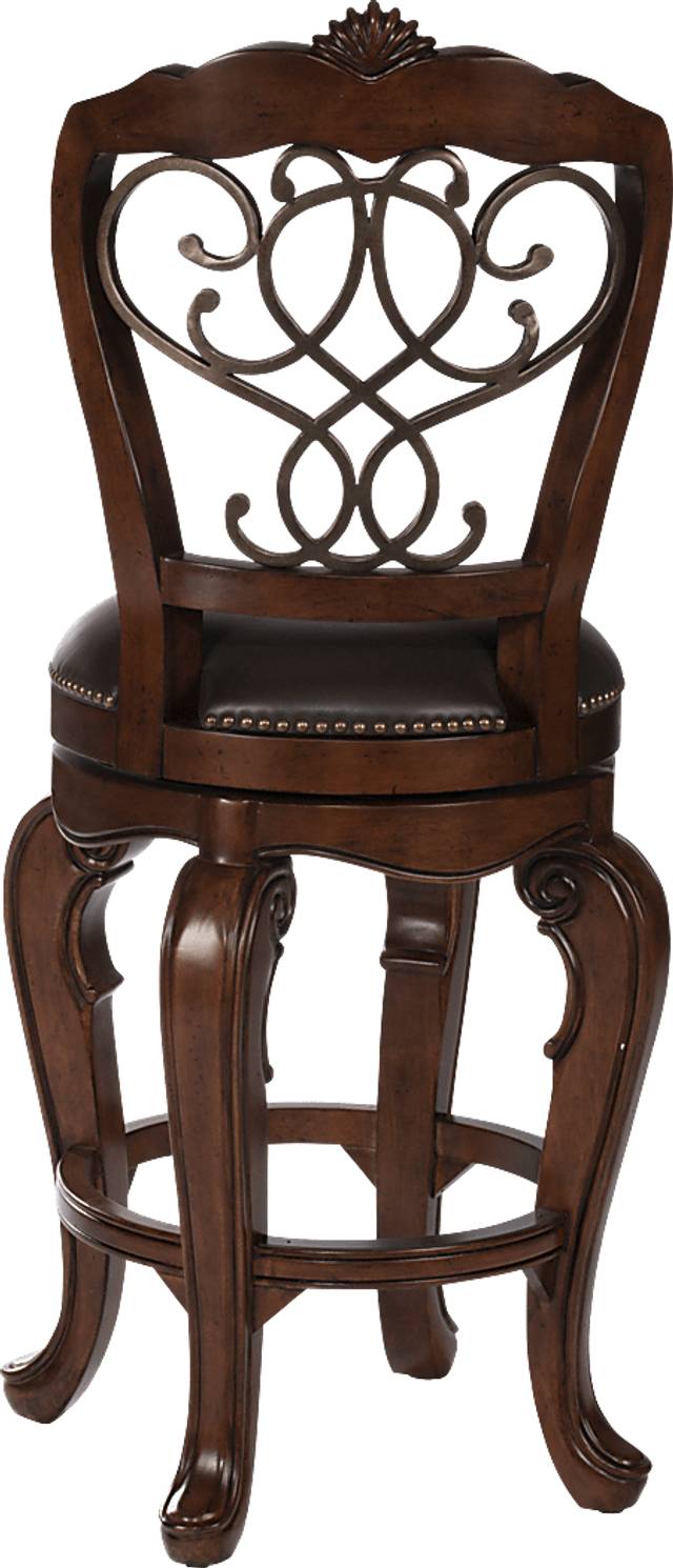Burrell Brown Barstool - Thumbnail - Image 4