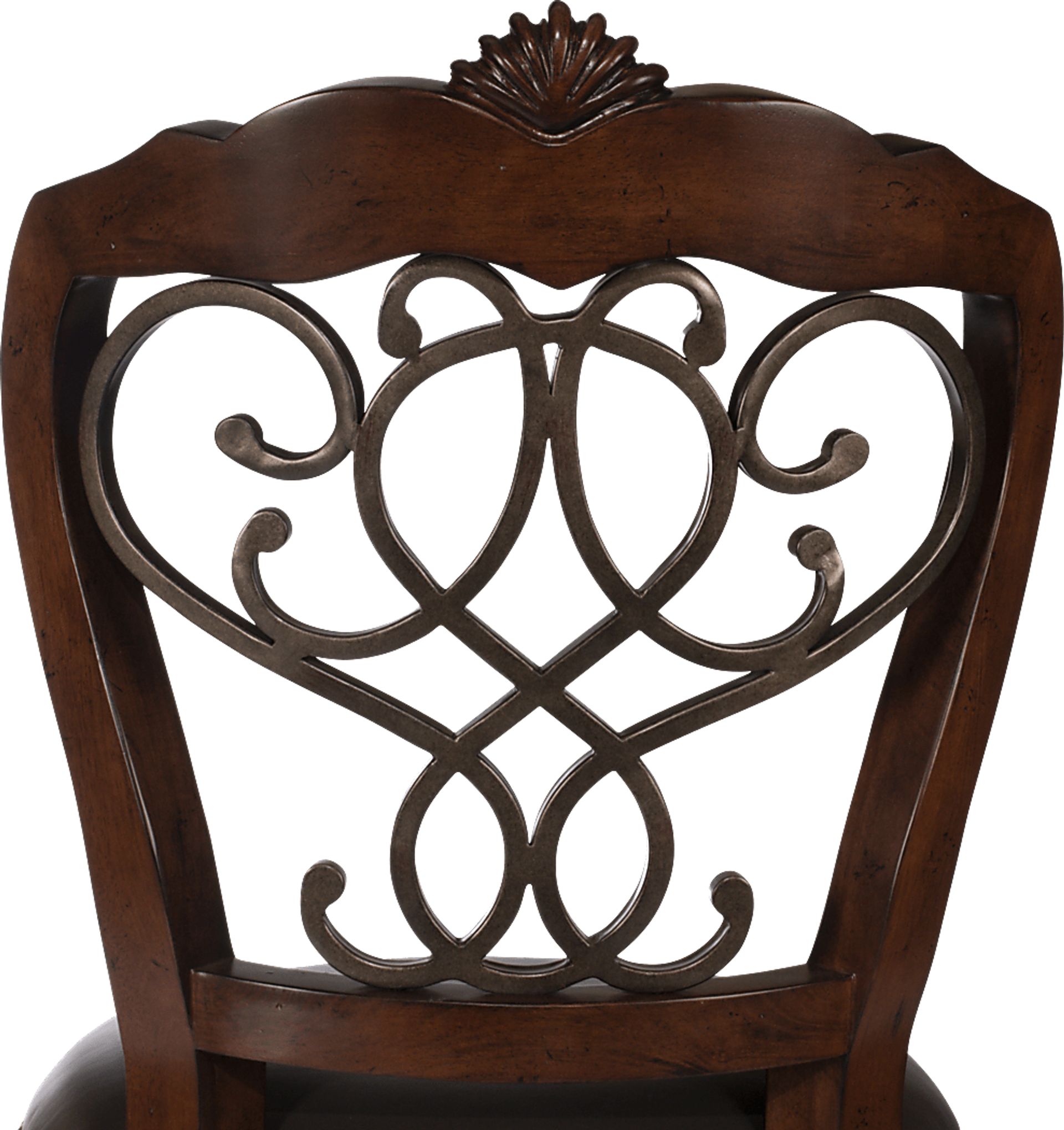 Burrell Brown Barstool - Image 5