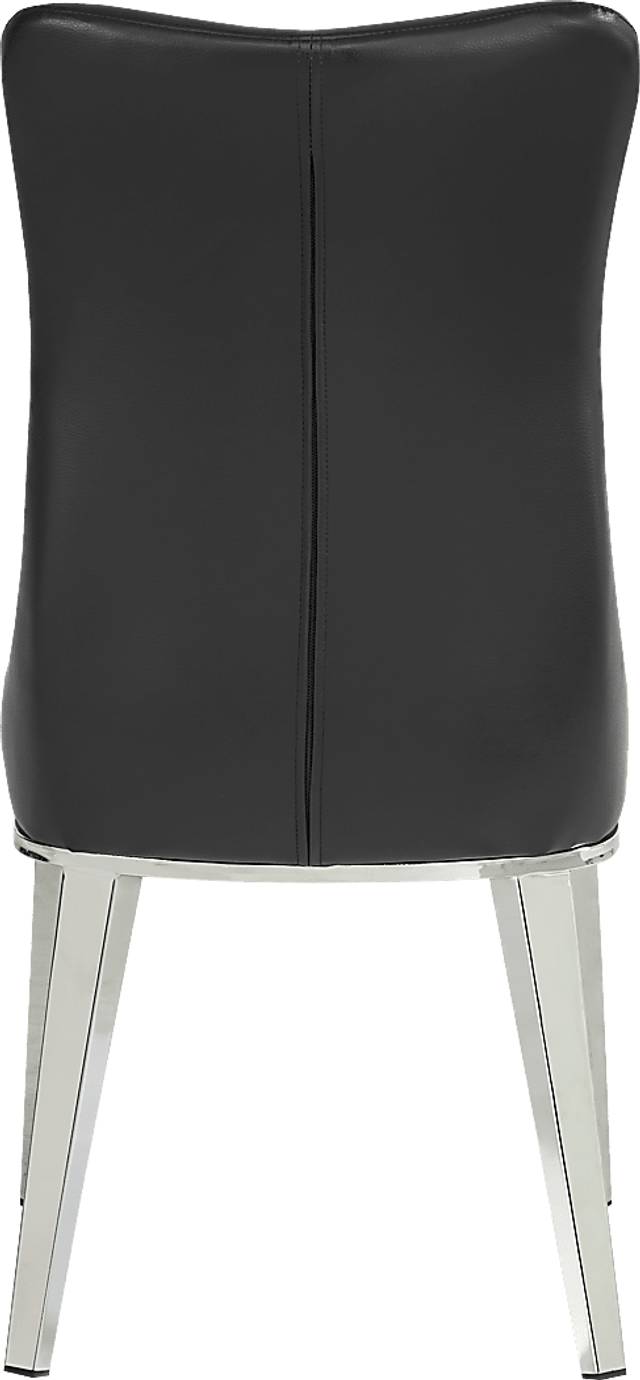 Tobian White 5 Pc Dining Room With Burrette Side Chairs - Thumbnail - Image 6