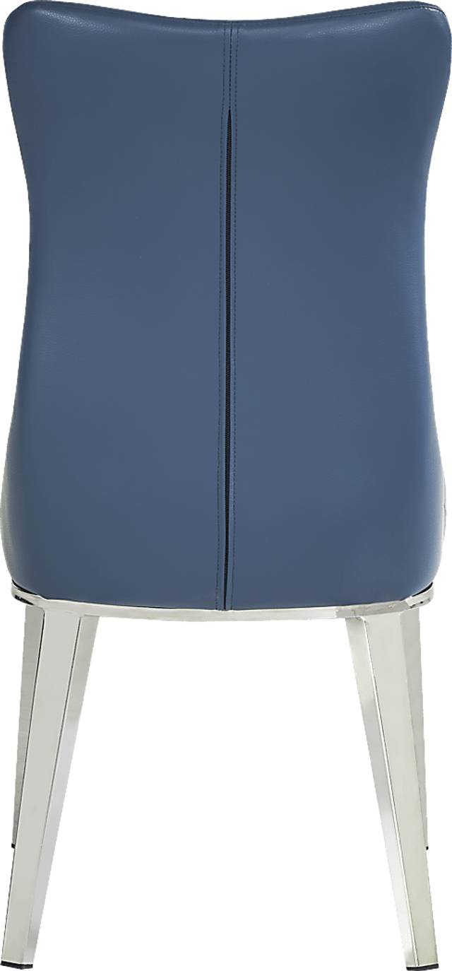 Burrette Blue Side Chair - Thumbnail - Image 3