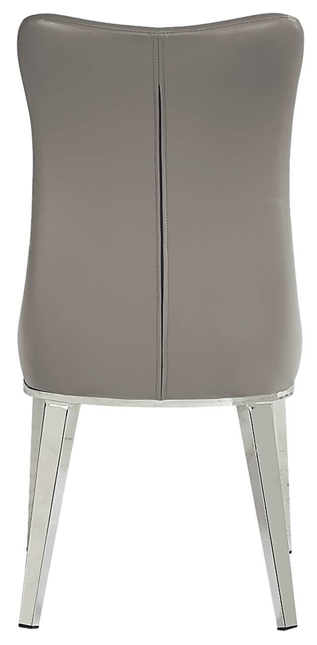 Tobian White 5 Pc Dining Room With Burrette Side Chairs - Thumbnail - Image 6