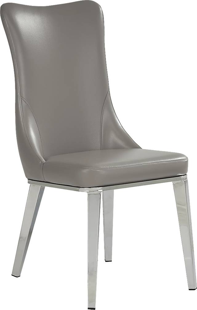 Tobian White 5 Pc Dining Room With Burrette Side Chairs - Thumbnail - Image 4
