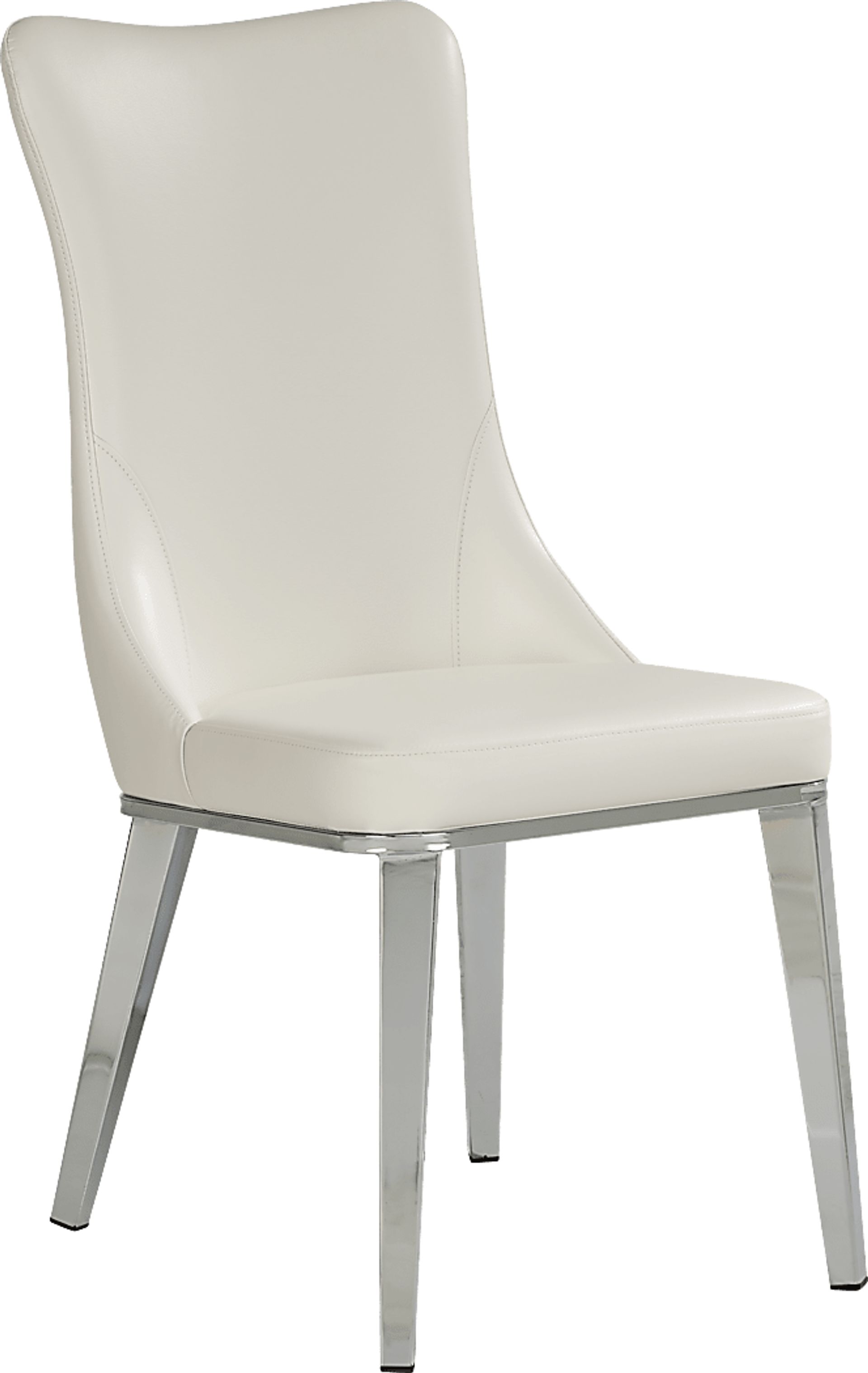 Burrette White Side Chair - Image 1