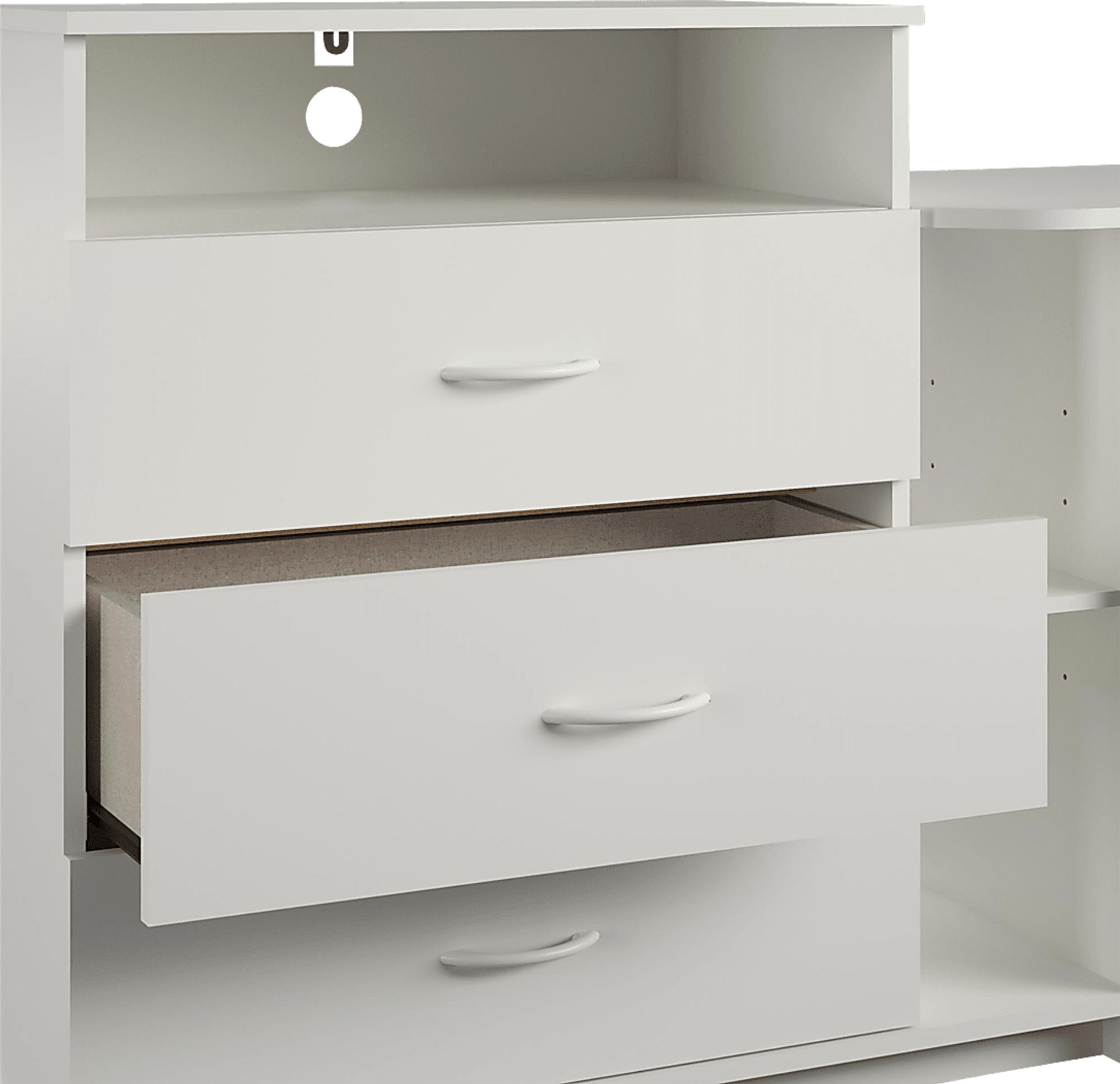 Burritt White Desk - Image 4