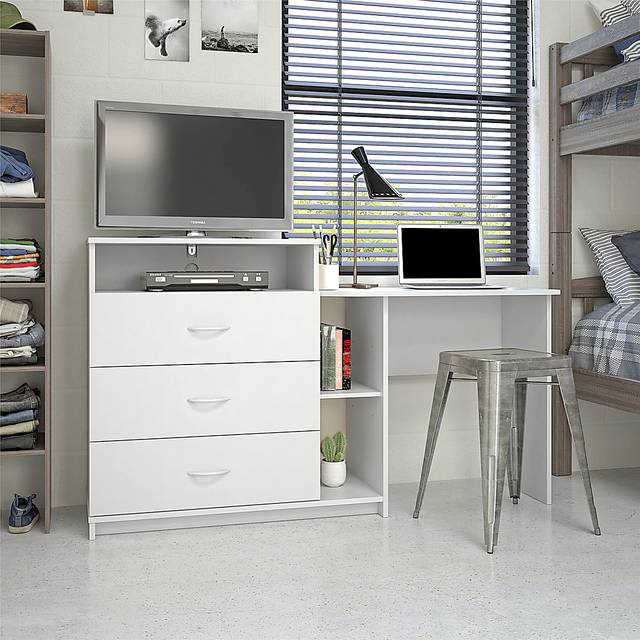 Burritt White Desk - Thumbnail - Image 6