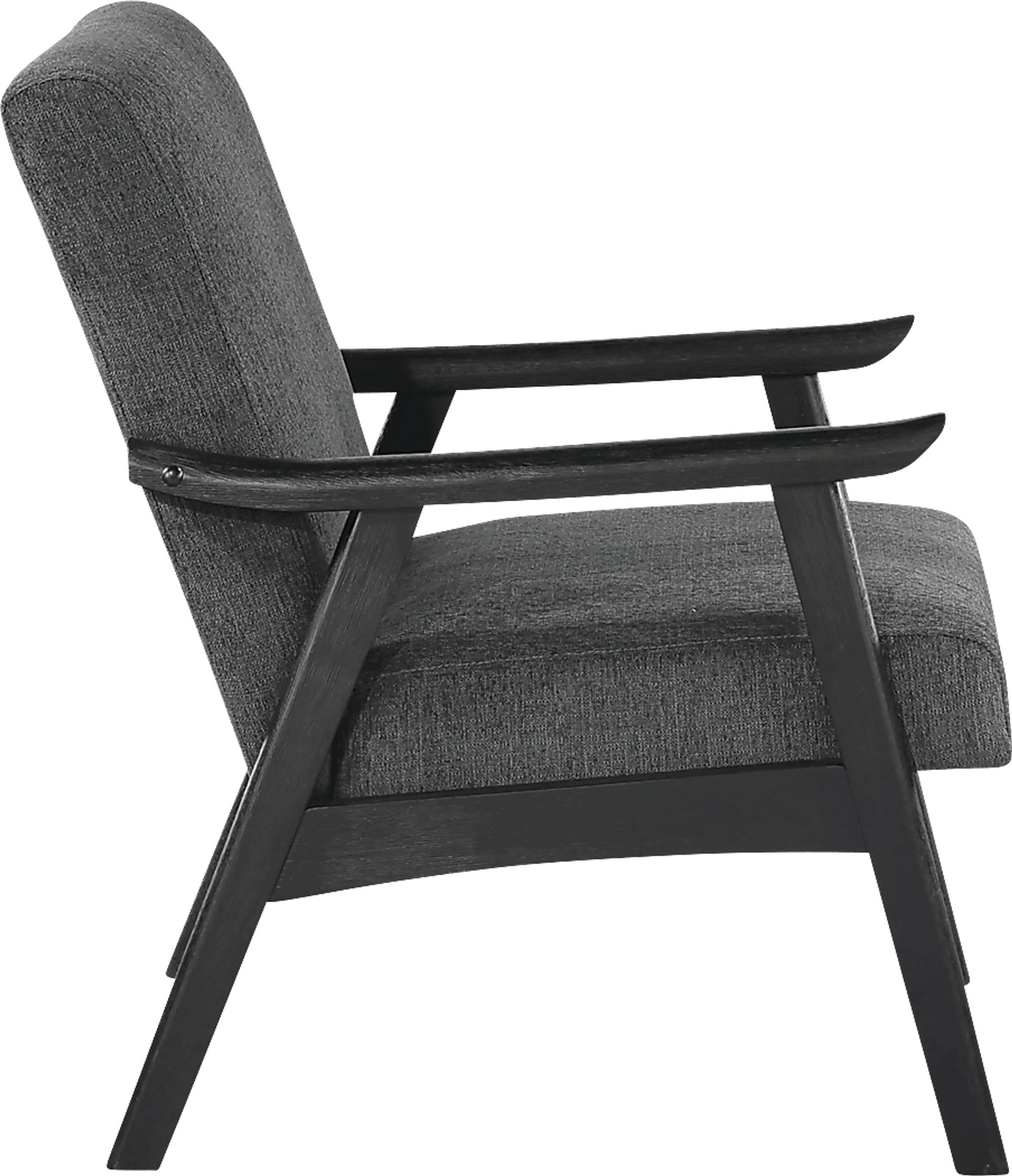 Bursch Gray Armchair - Image 4