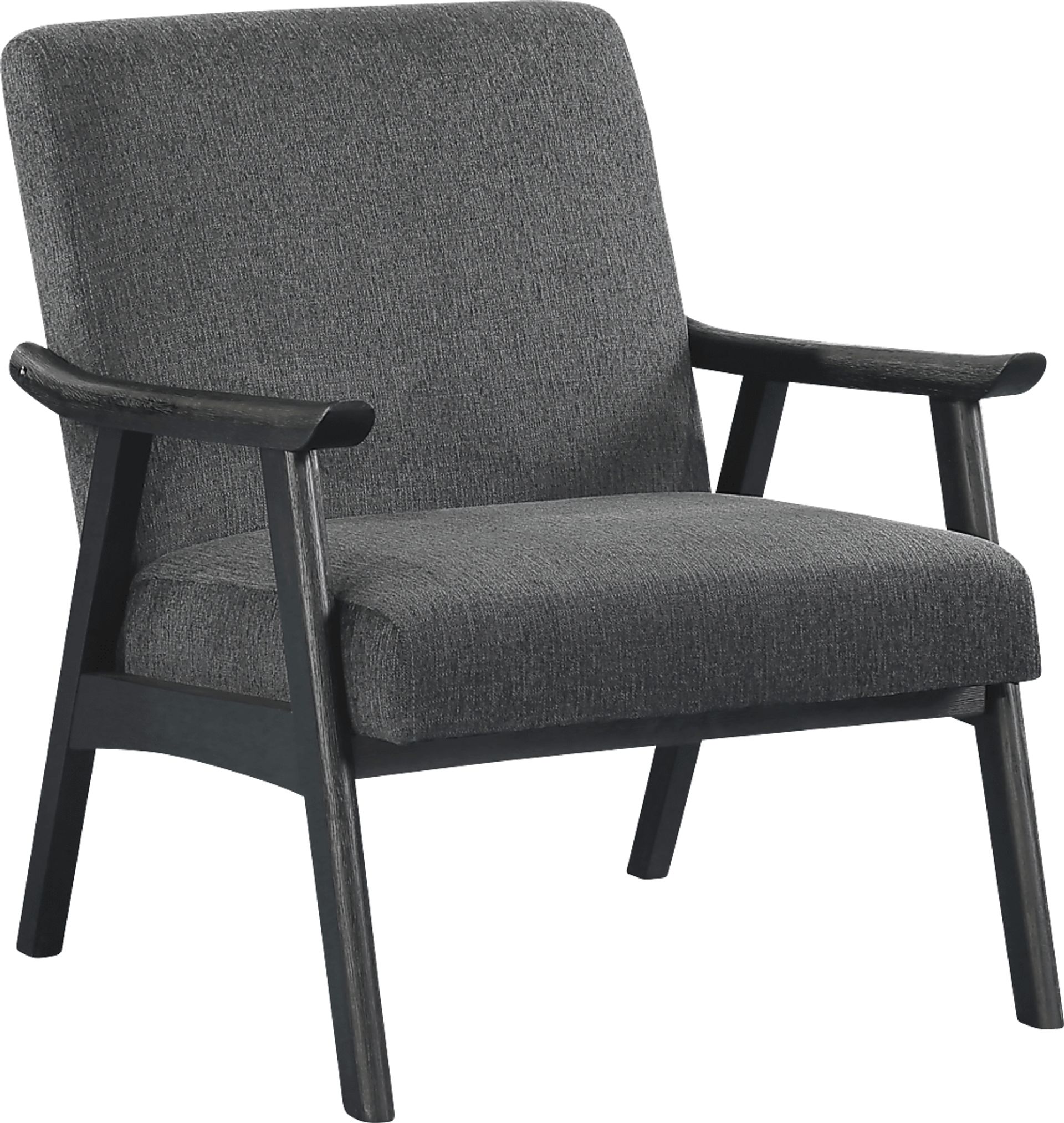 Bursch Gray Armchair - Image 1