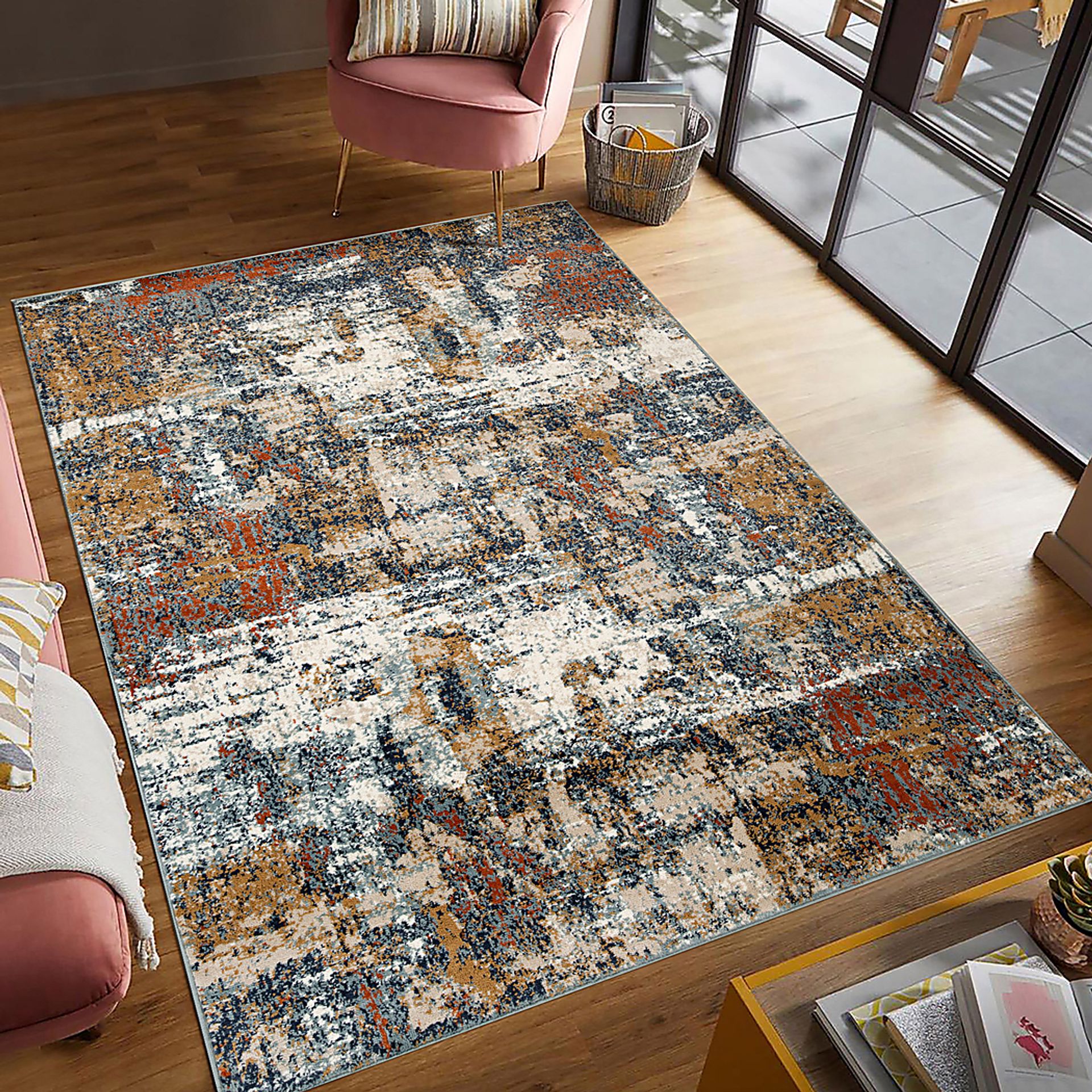 Bursche Rust 7'9 x 9'9 Rug - Image 2