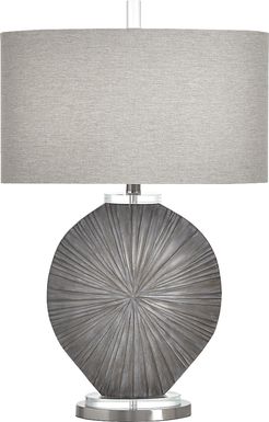 Burst Grove Gray Table Lamp