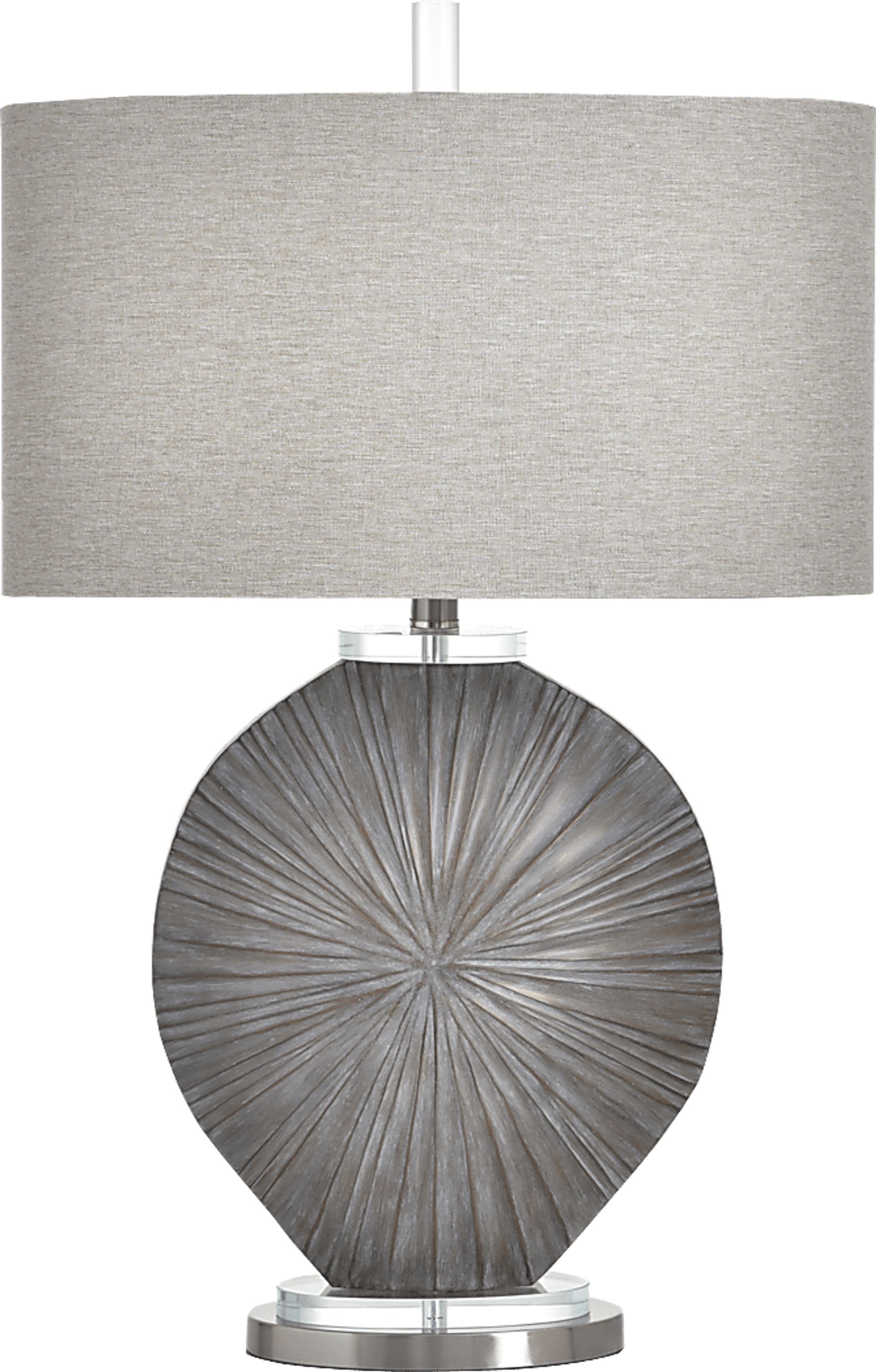 Burst Grove Gray Table Lamp - Image 1