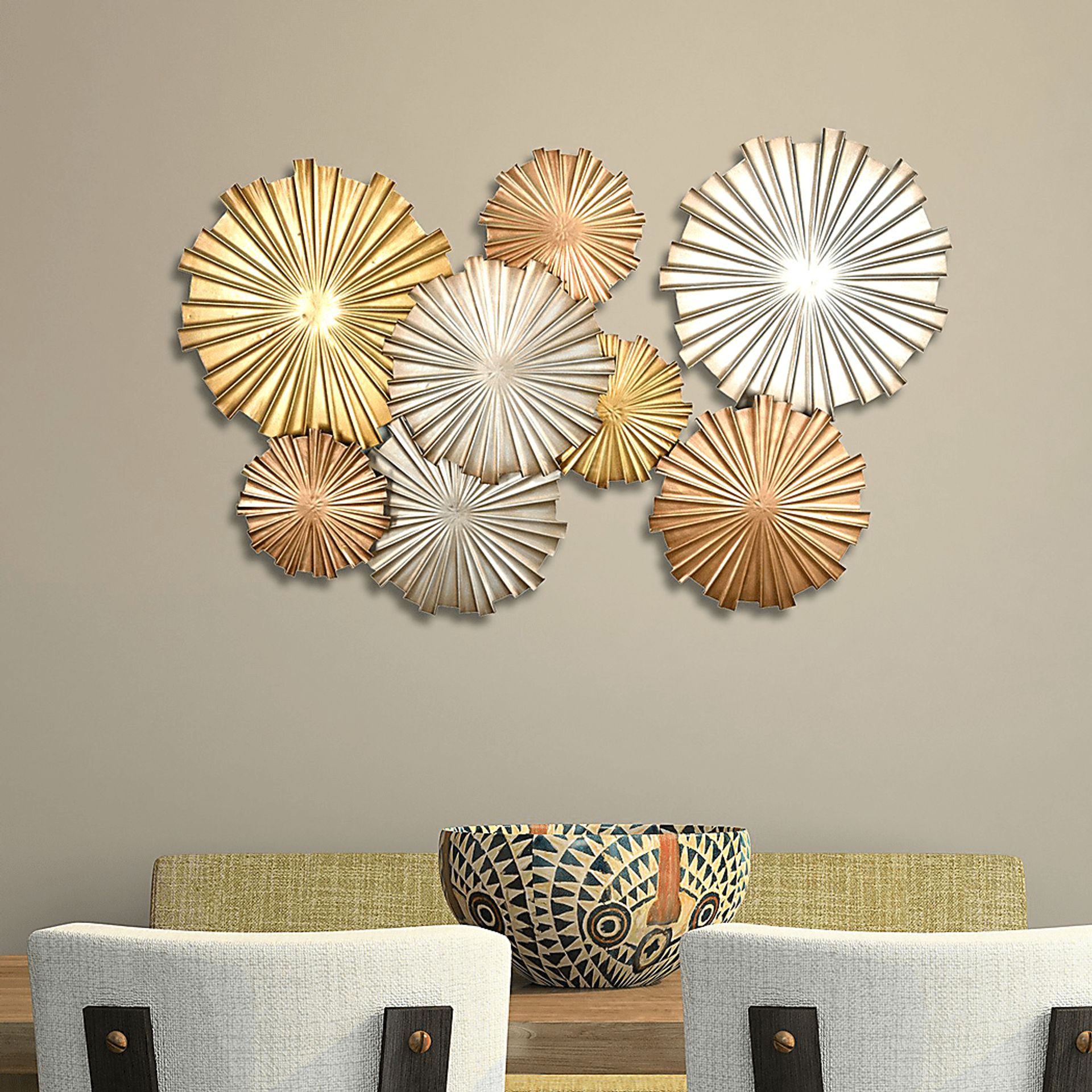 Bursting Suns Multi Wall Decor | Rooms to Go