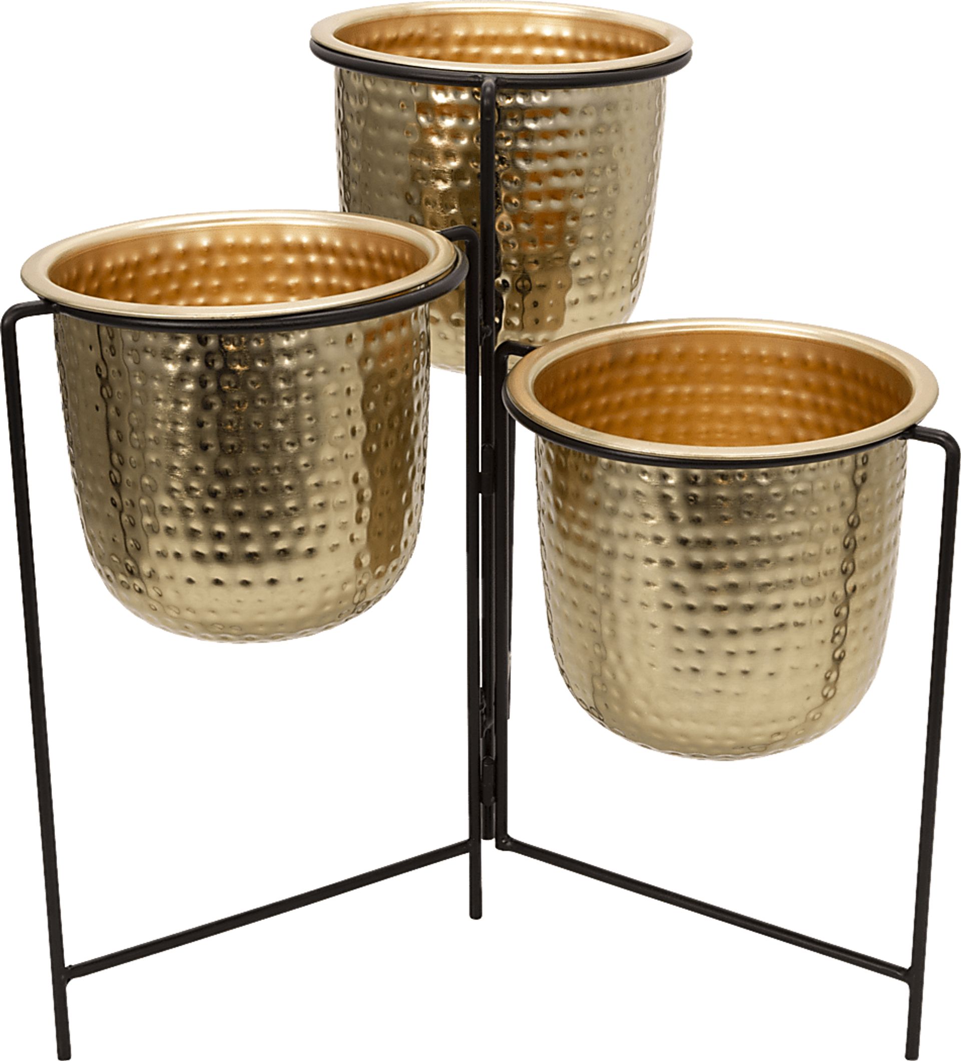 Burtonway Gold Planter - Image 1