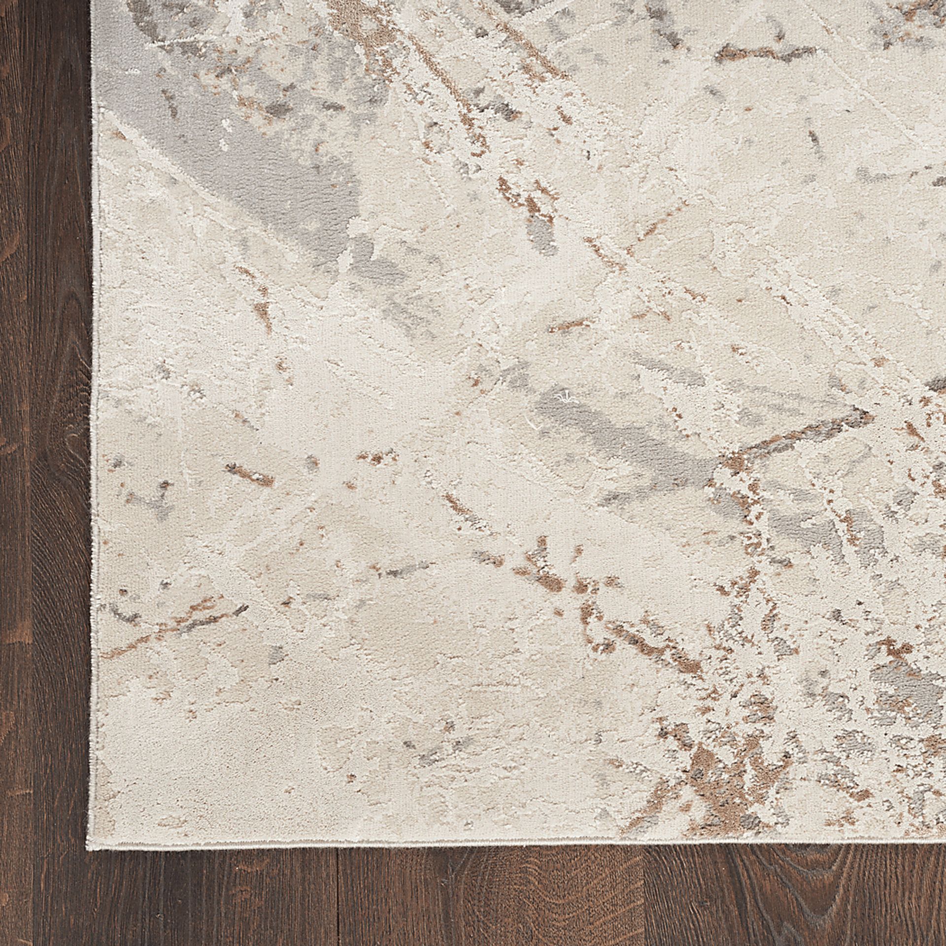 Burvern Cream/Gray 7'10 x 9'10 Rug - Image 9