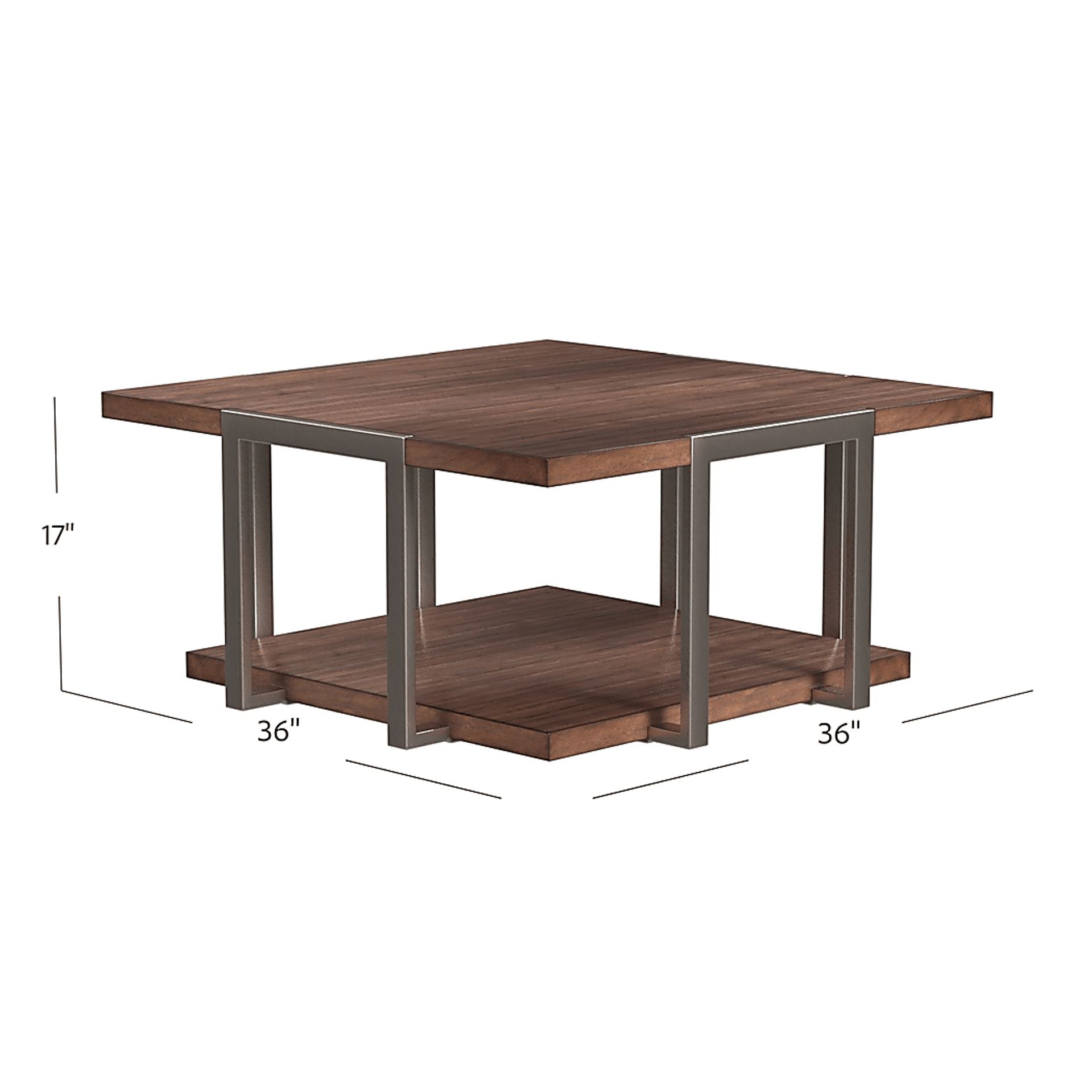 Busenbark Brown Cocktail Table - Image 5