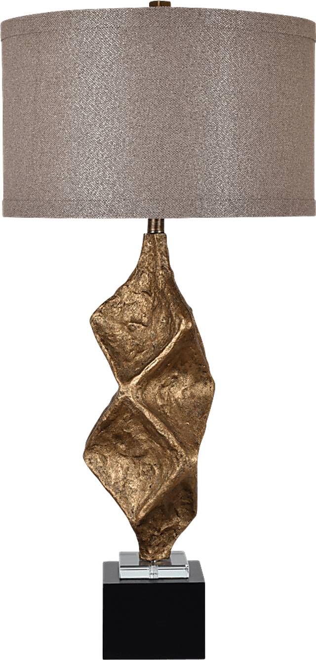 Bush Hill Gold Lamp - Thumbnail - Image 1