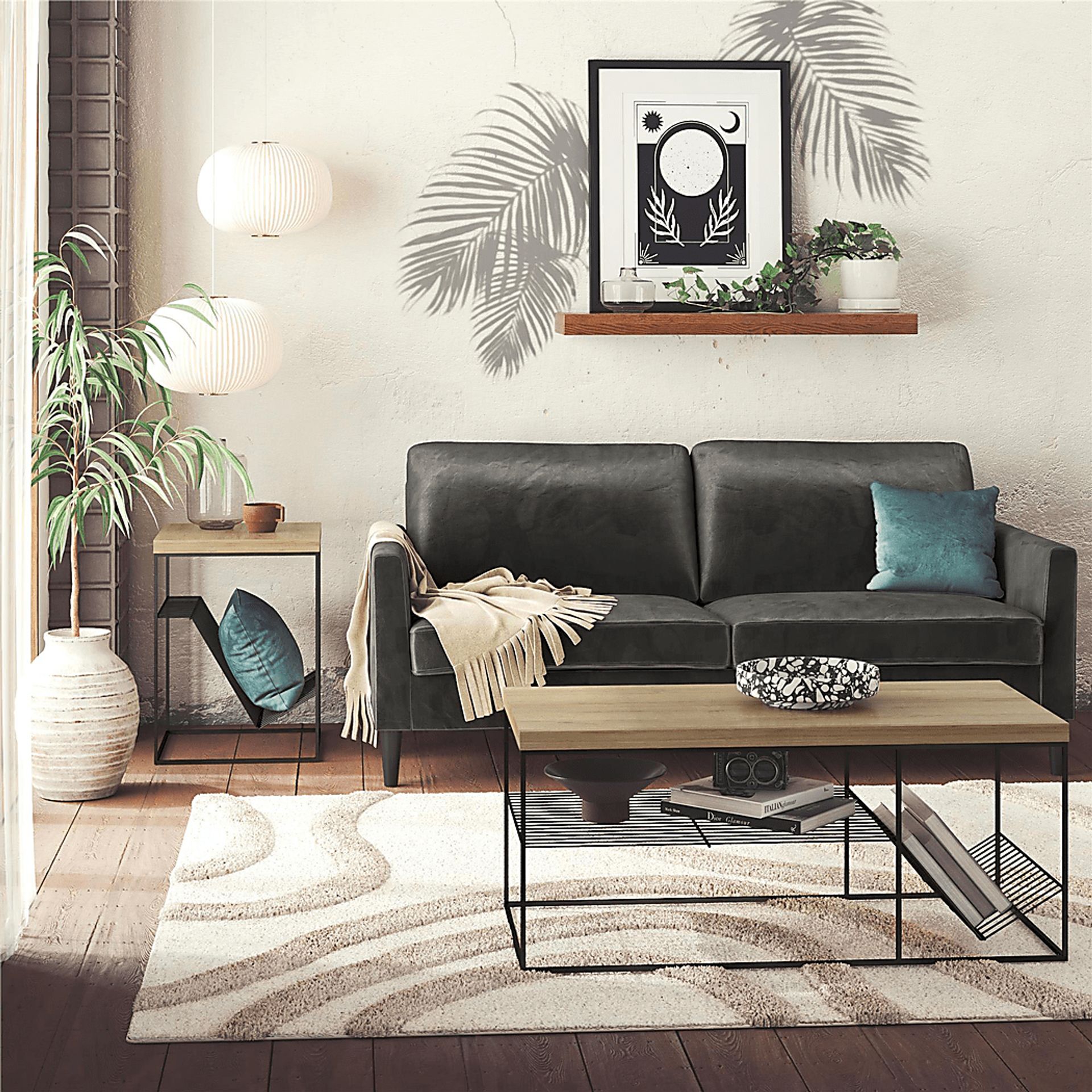 Bushey Natural Cocktail Table - Image 2