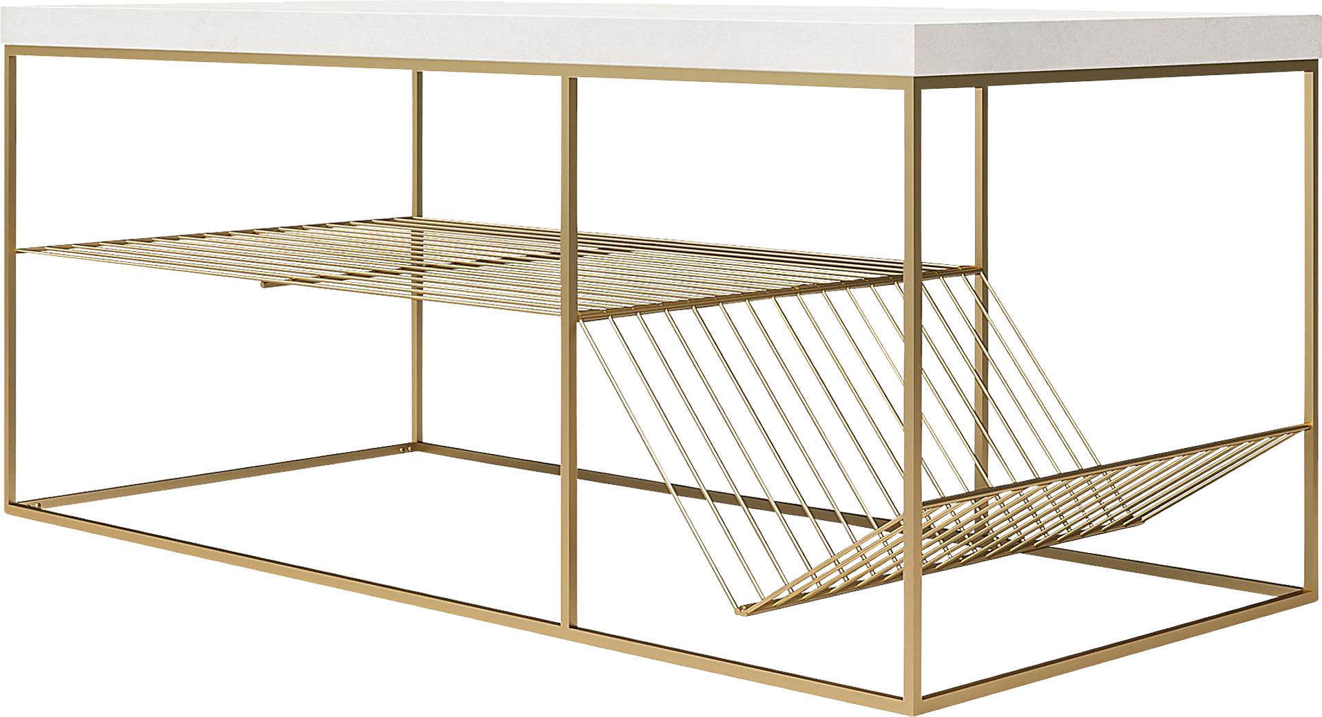 Bushey White Cocktail Table - Image 5