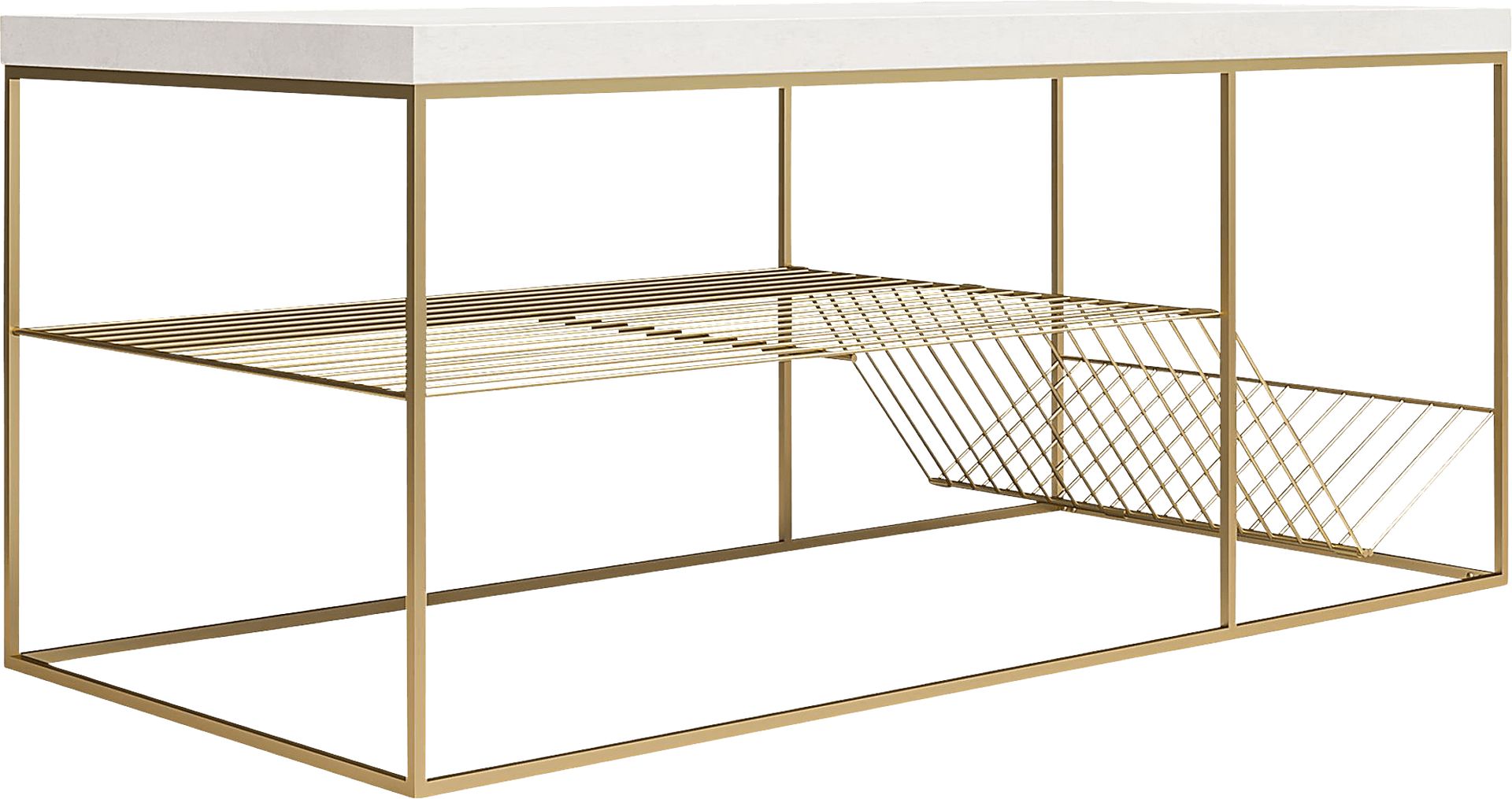 Bushey White Cocktail Table - Image 6
