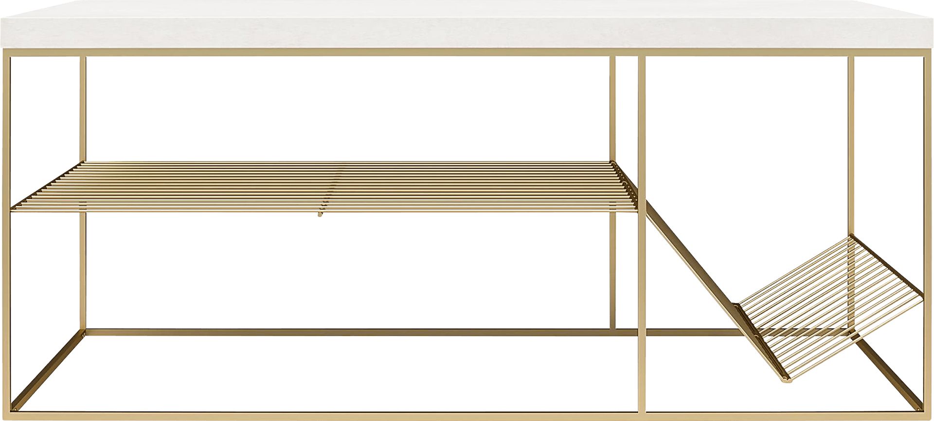 Bushey White Cocktail Table - Image 1