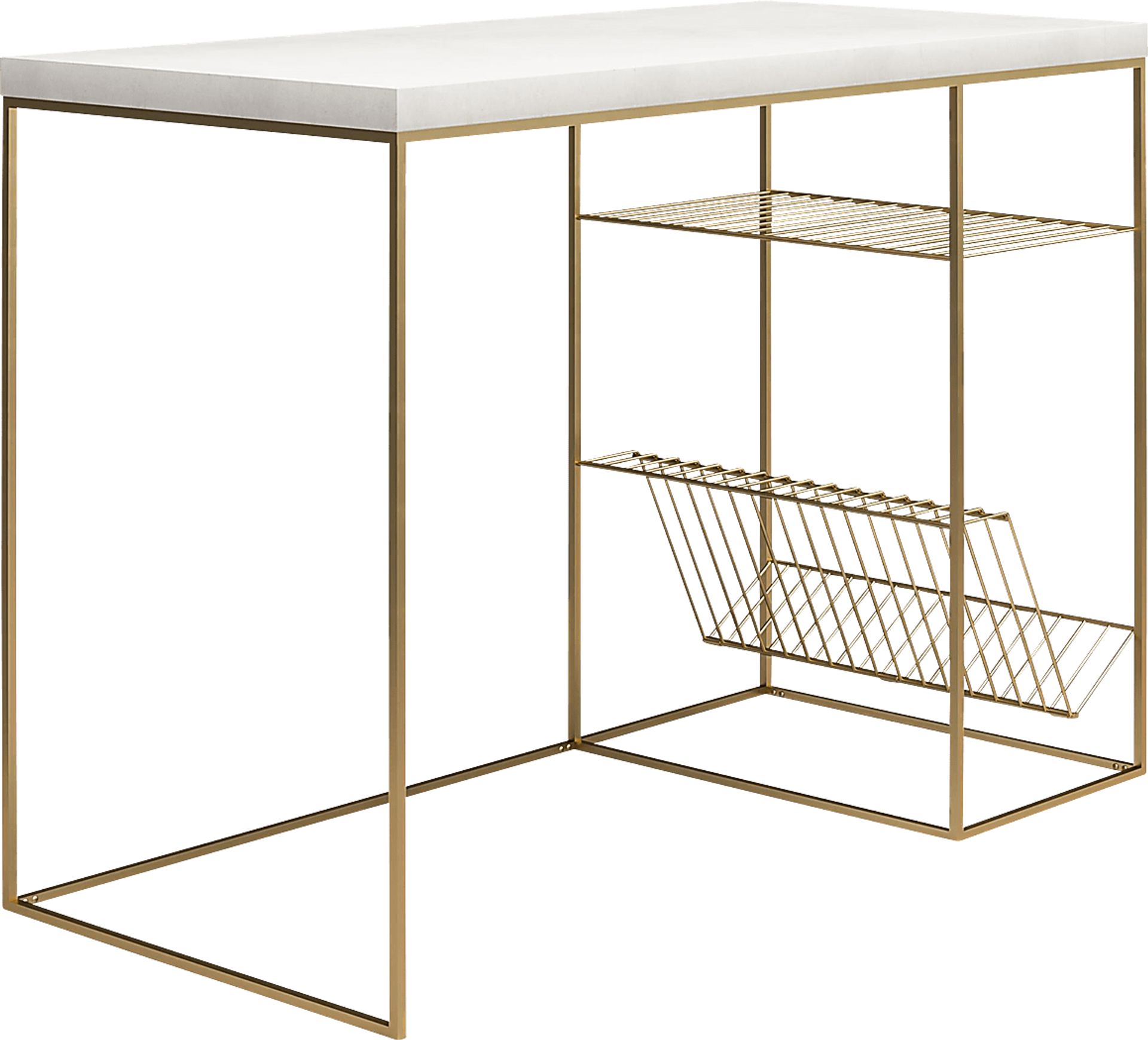 Bushey White Desk - Image 1