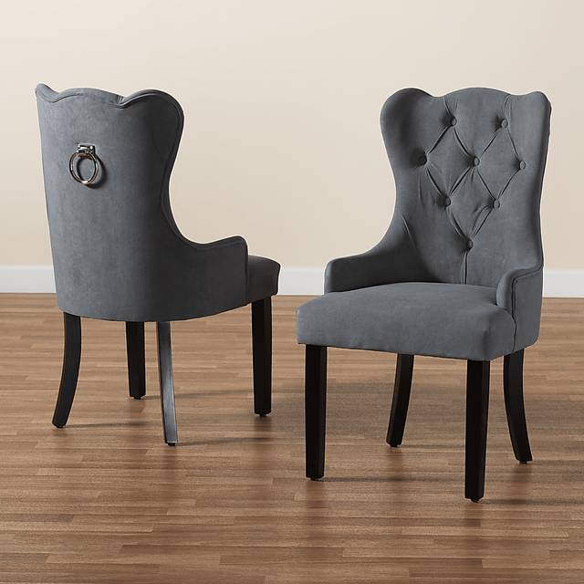 Bushire Gray Dining Chairs, Set of 2 - Thumbnail - Image 7
