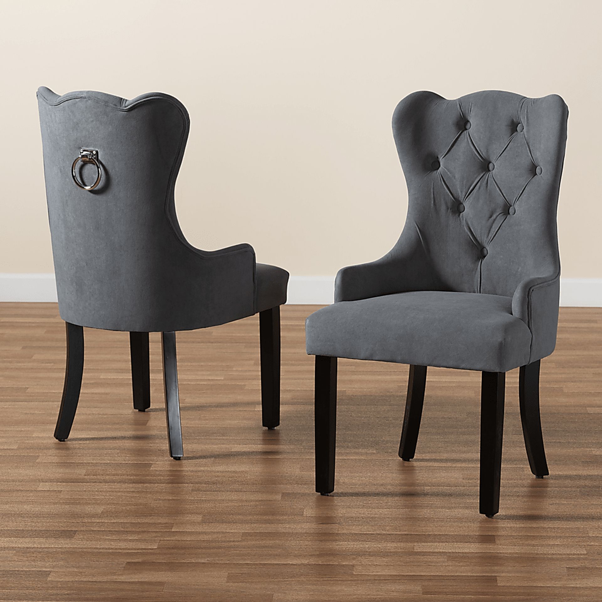 Bushire Gray Dining Chairs, Set of 2 - Image 7