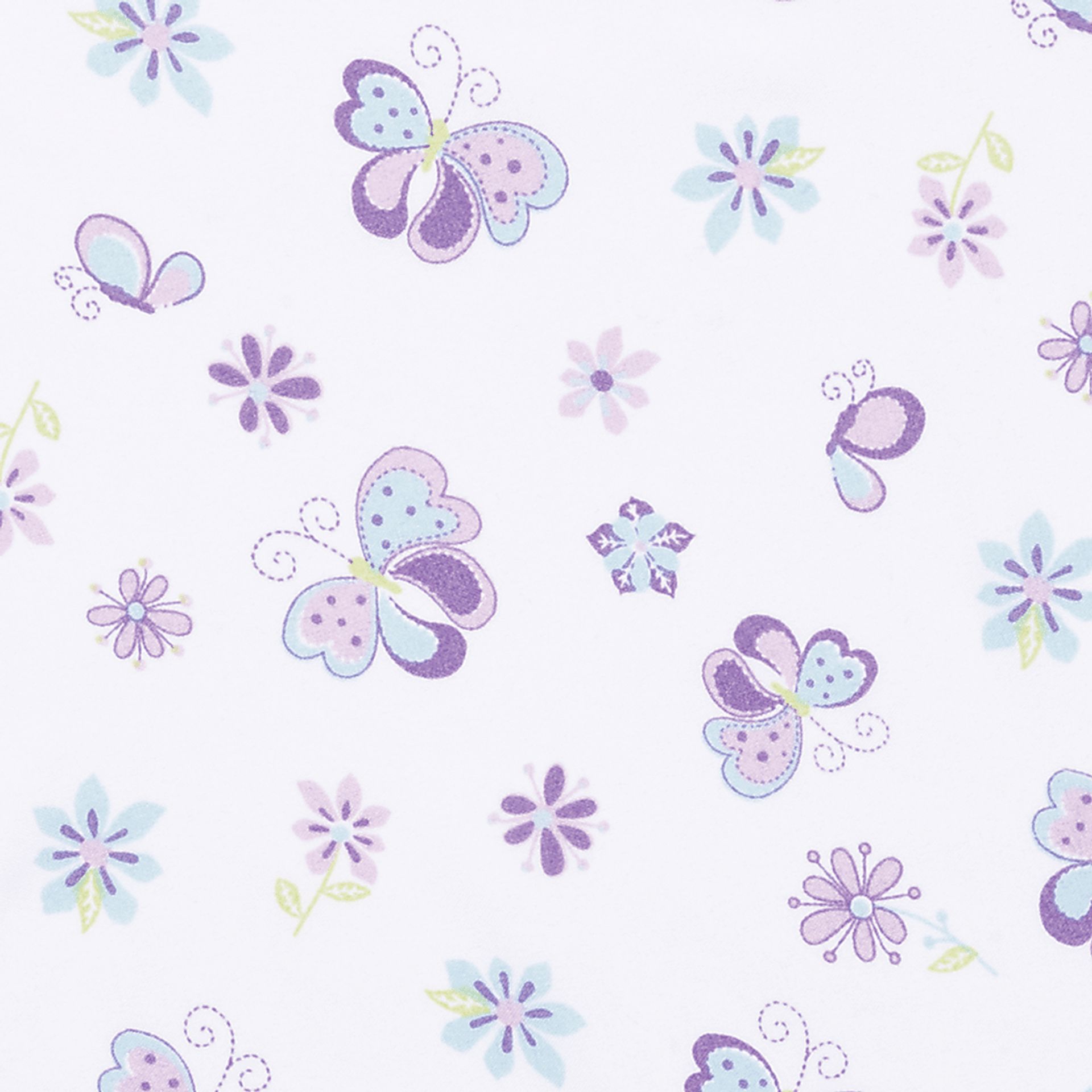 Butterfly Murmurs Purple 4 Pc Baby Bedding Set - Image 3