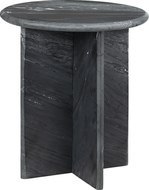 Buttermere Black End Table