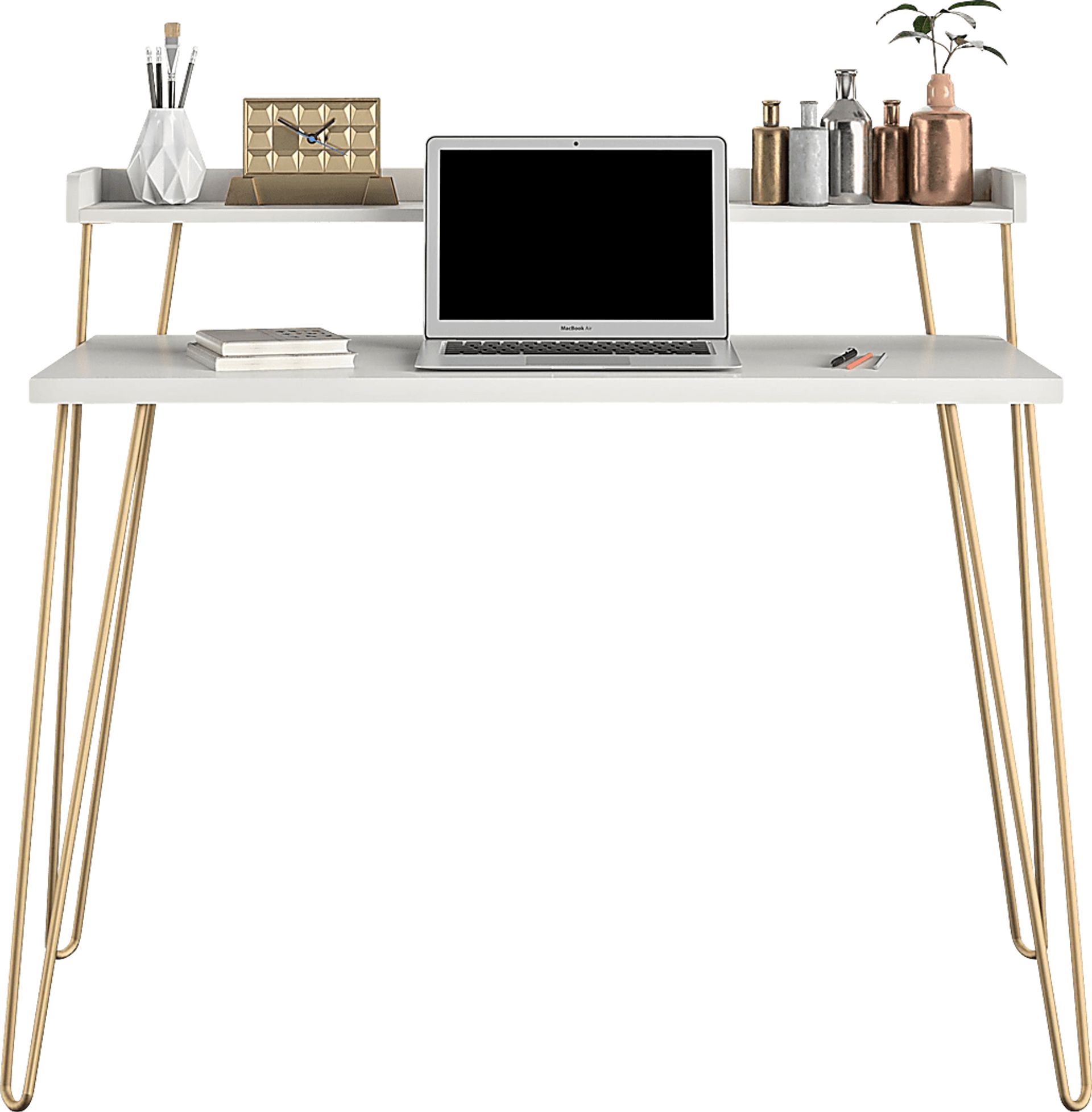 Butterroot White Desk - Image 2