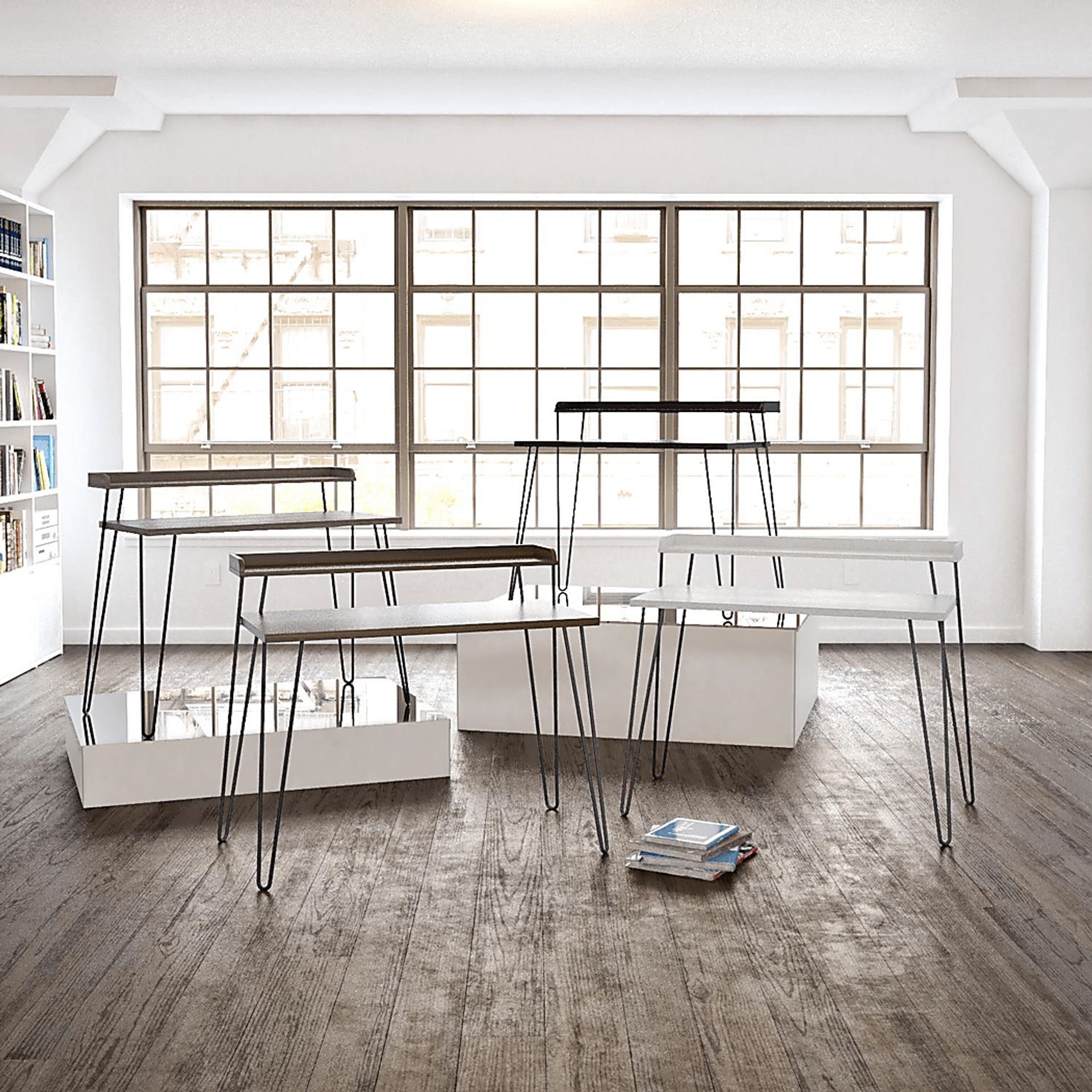 Butterroot White Desk - Image 3