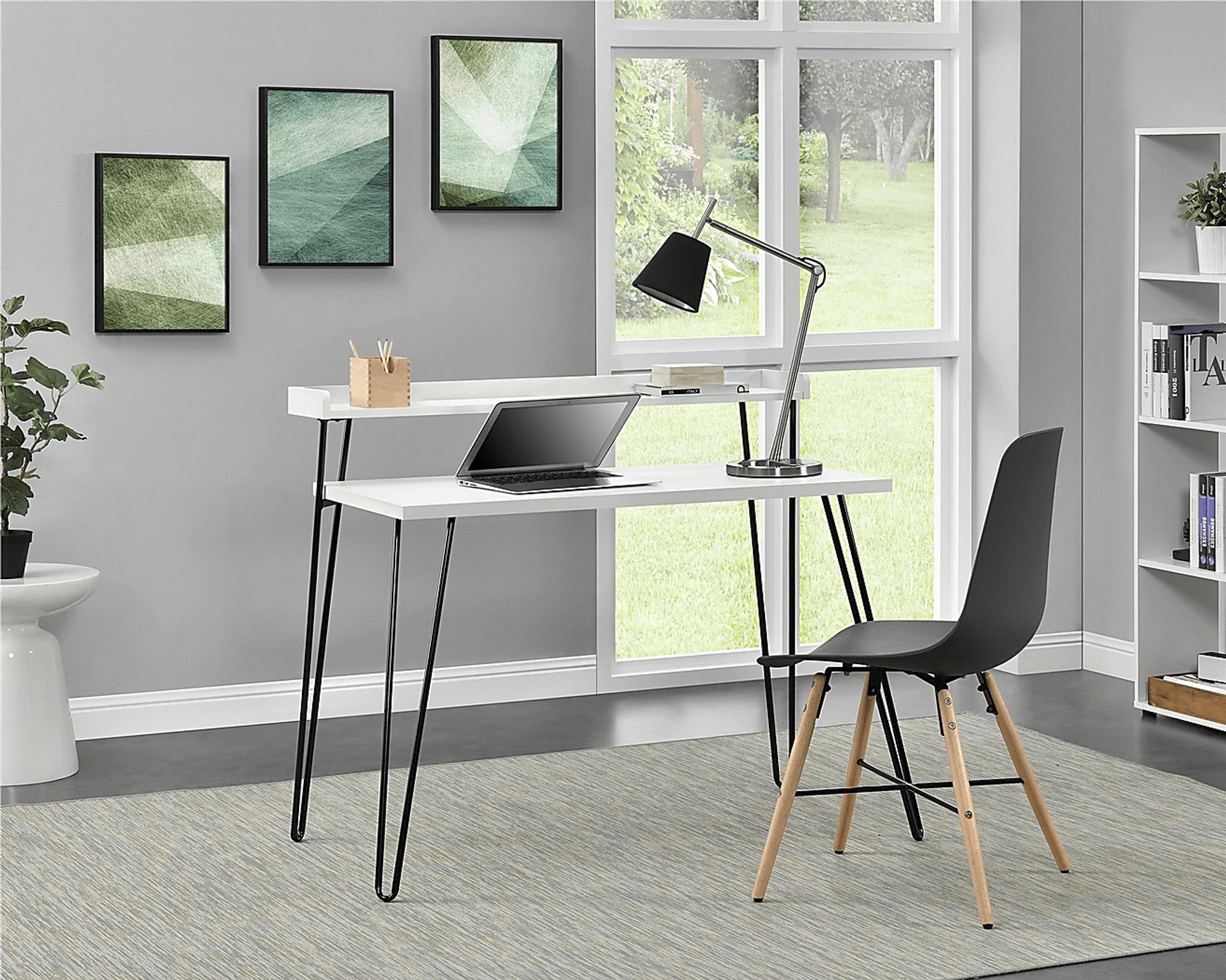 Butterroot White Desk - Image 4