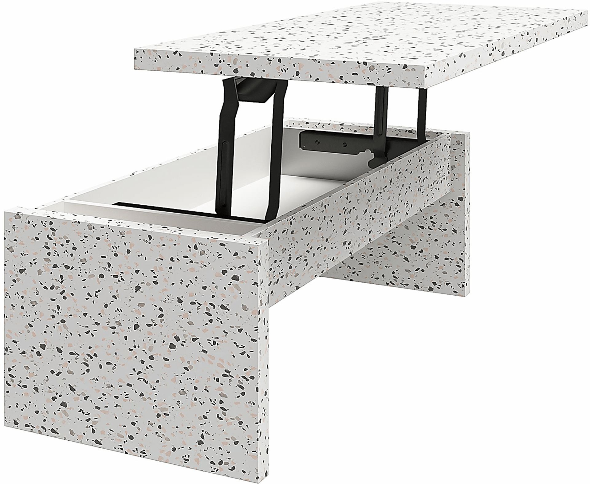 Buxhill Gray Lift Top Cocktail Table - Image 5