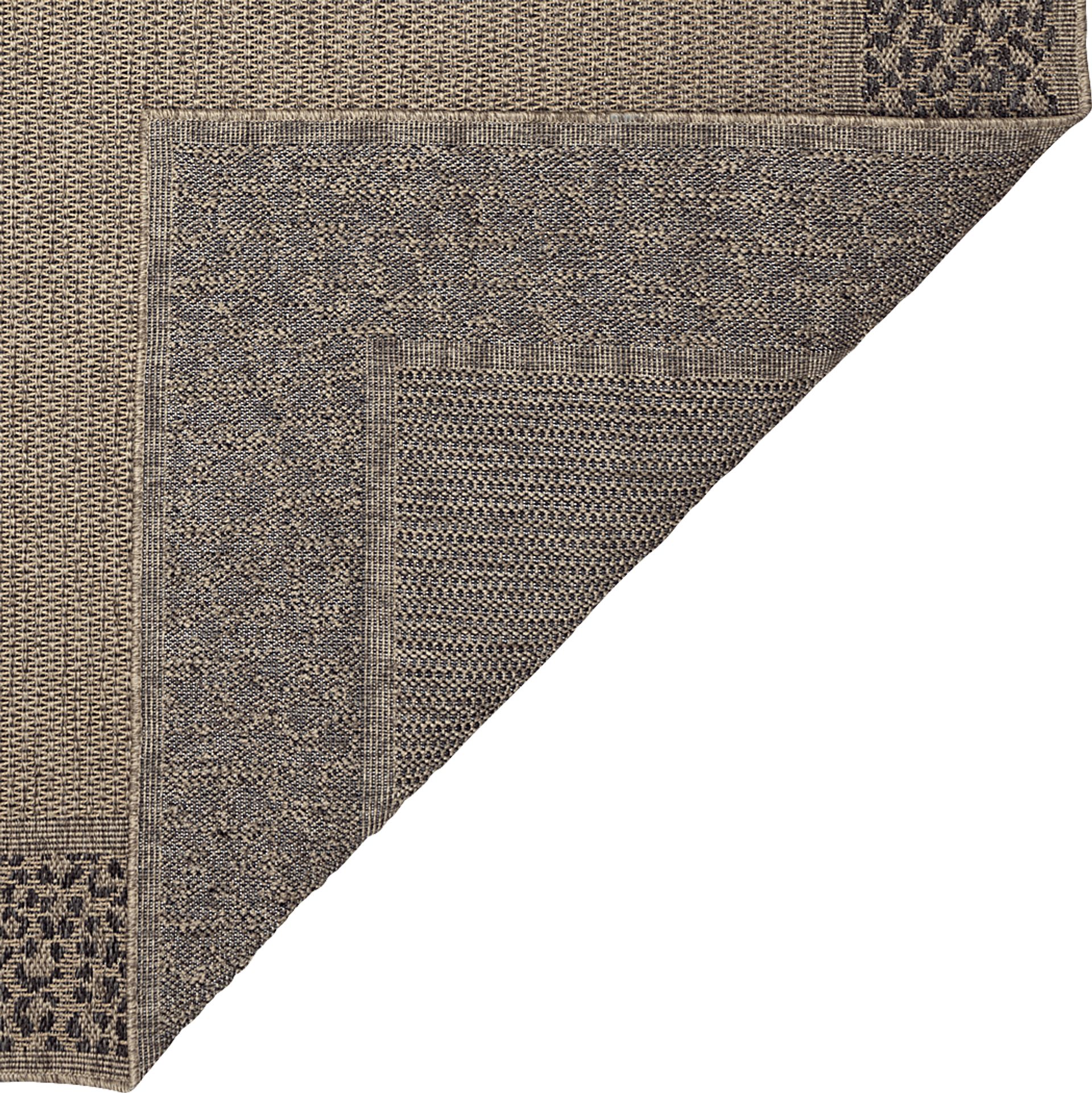 Buxia Taupe 6'6 x 9'4 Indoor/Outdoor Rug - Image 5