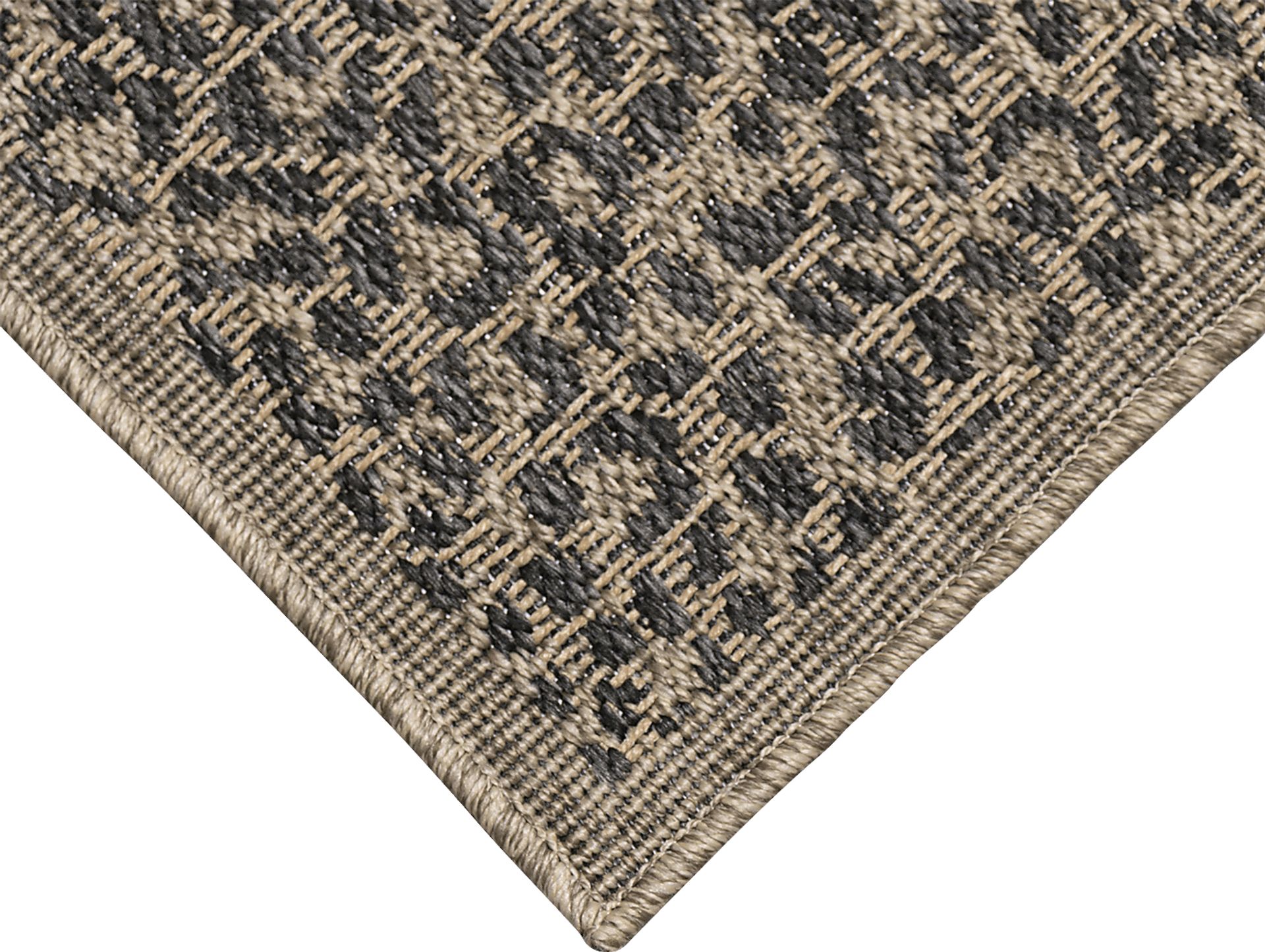 Buxia Taupe 6'6 x 9'4 Indoor/Outdoor Rug - Image 6