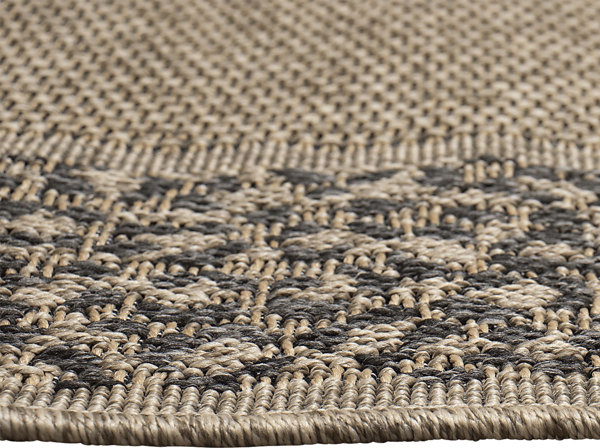 Buxia Taupe 6'6 x 9'4 Indoor/Outdoor Rug - Image 7