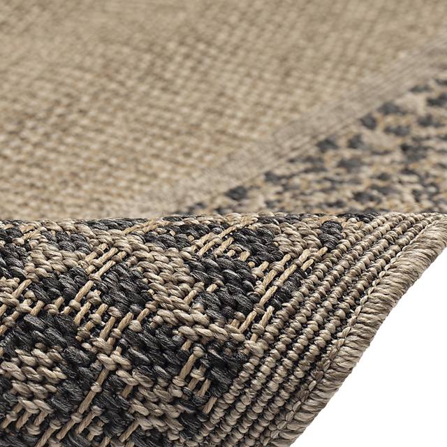 Buxia Taupe 6'6 x 9'4 Indoor/Outdoor Rug - Thumbnail - Image 8