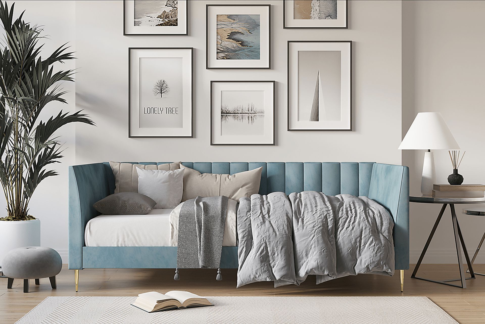 Buxmont Blue Twin Daybed - Image 3