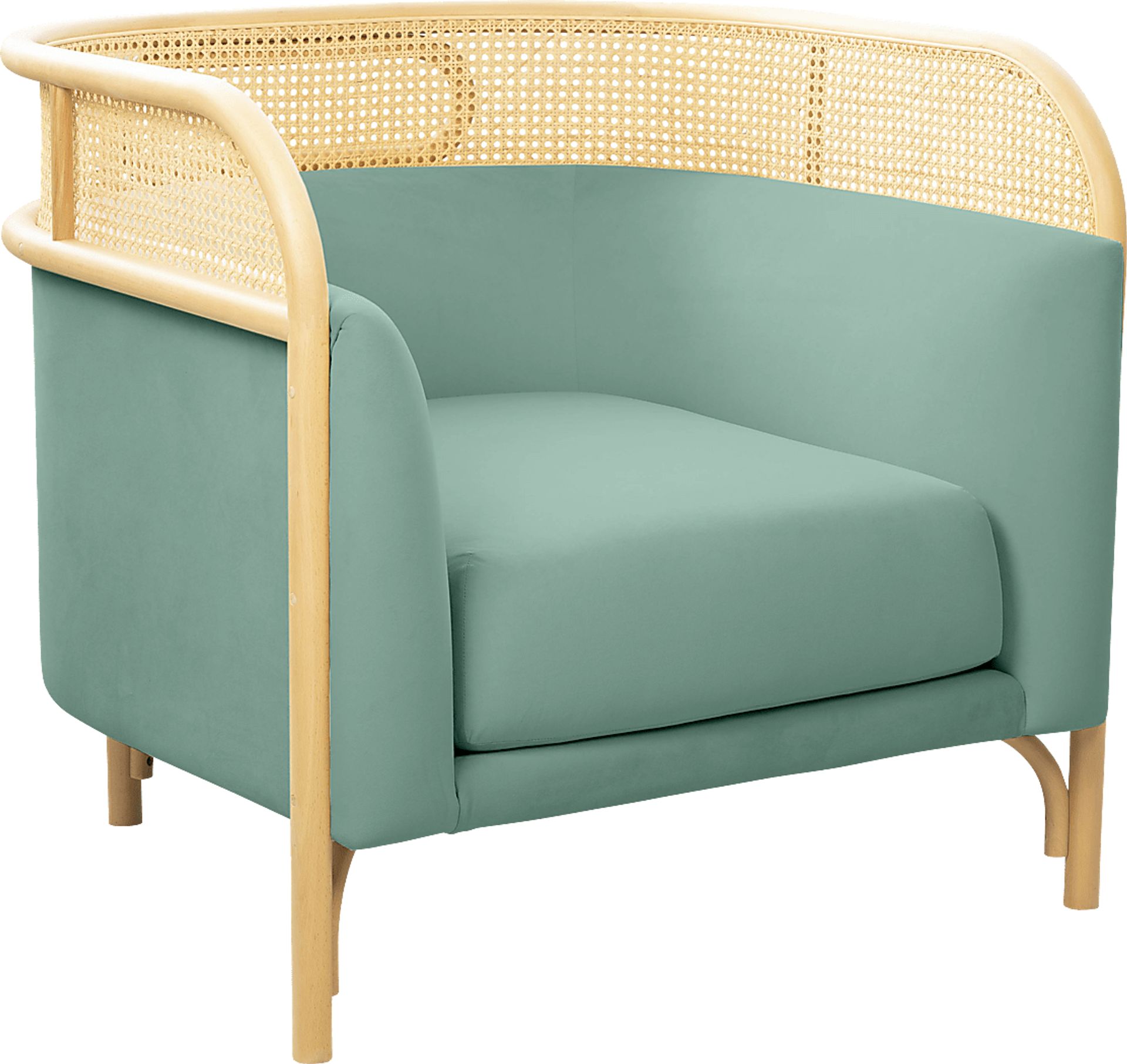 Bybee Blue Accent Chair - Image 1